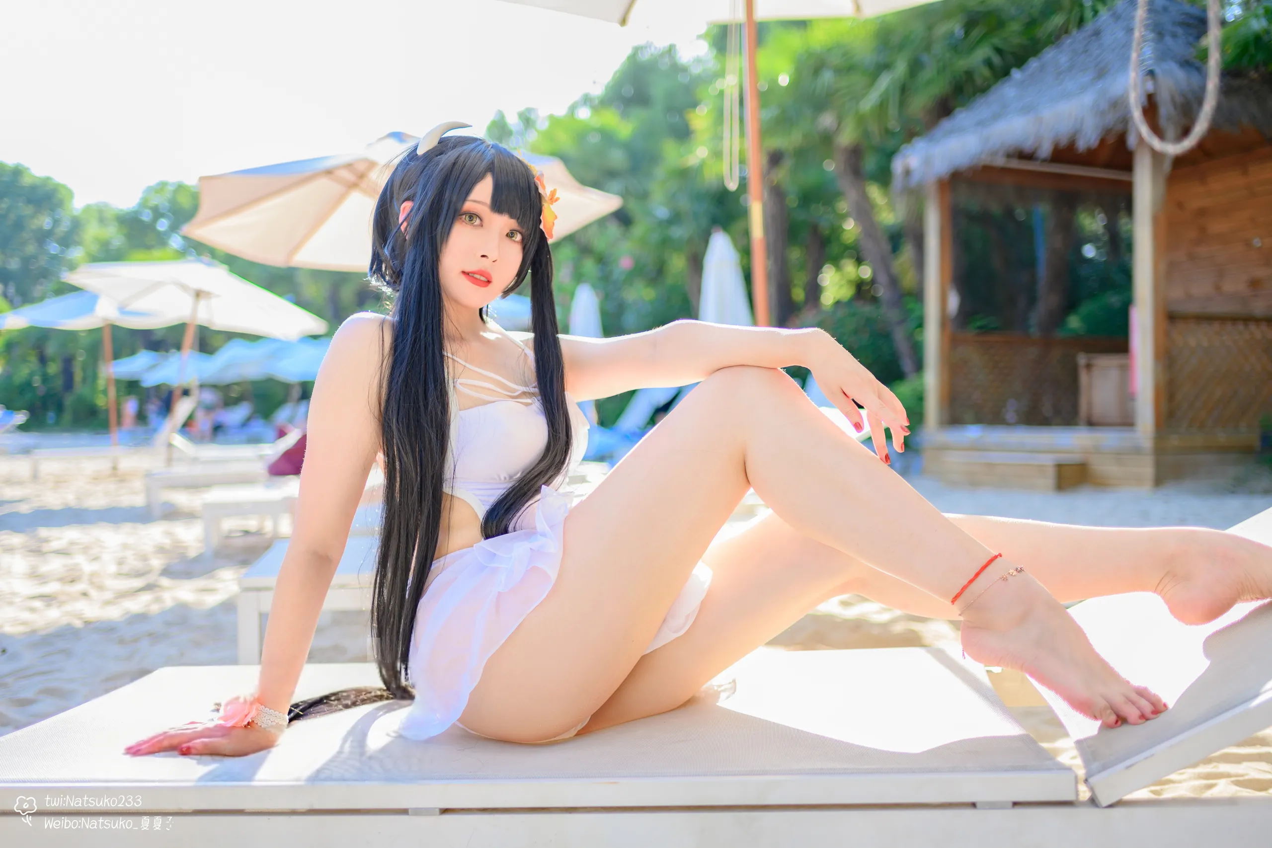 Natsuko Natsuko - Azur Blue Route Hiei bộ đồ bơi