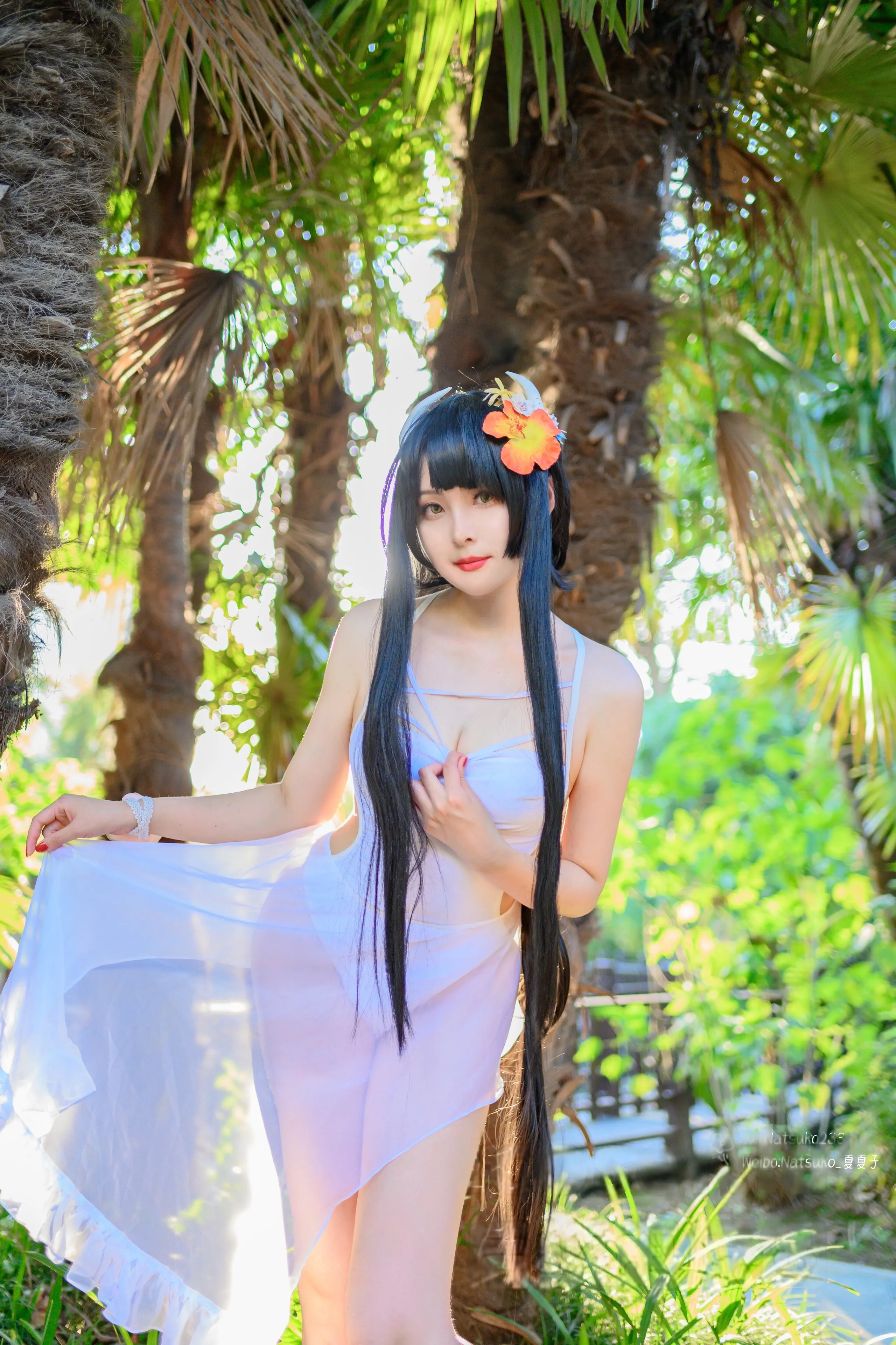 Natsuko Natsuko - Azur Blue Route Hiei bộ đồ bơi