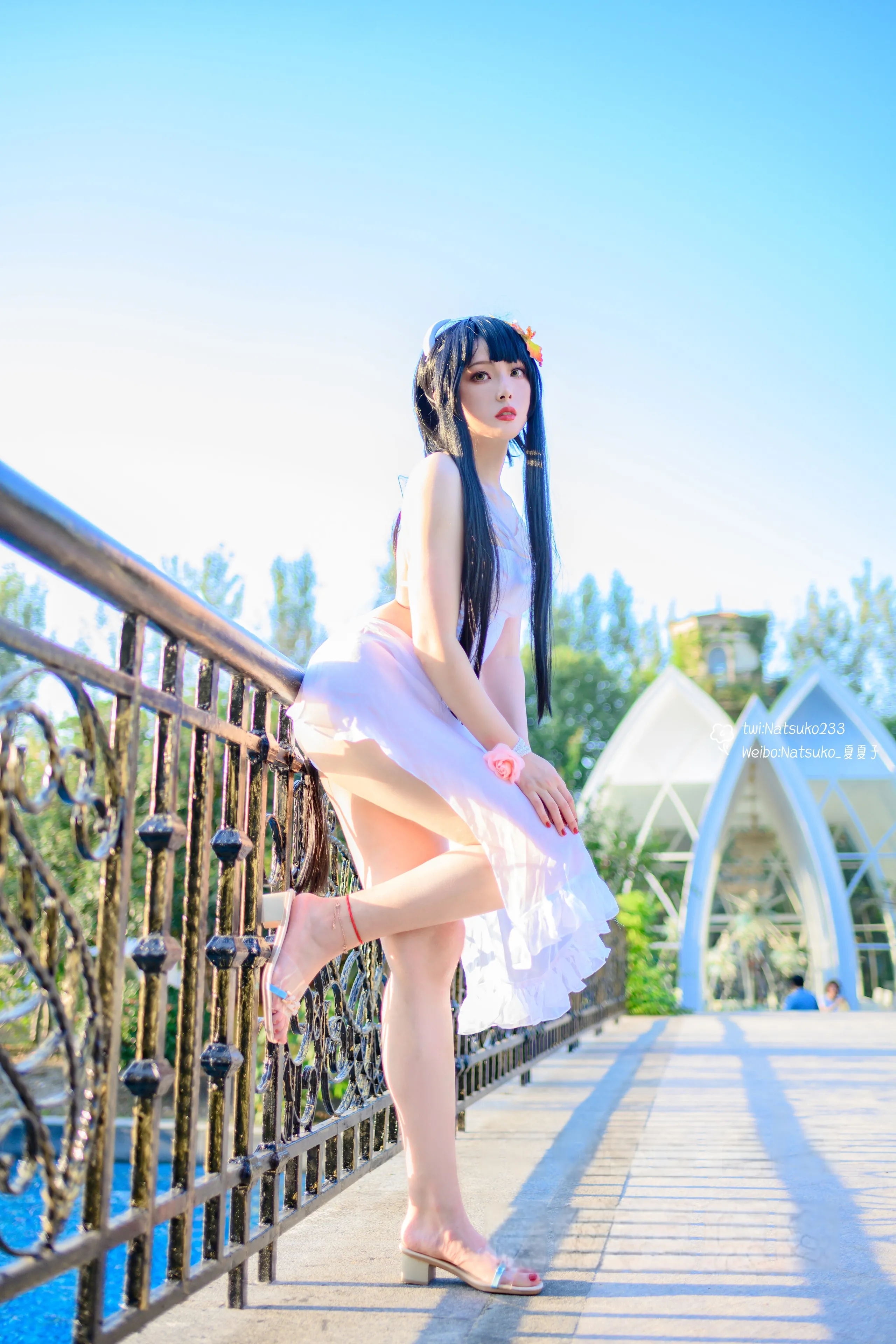 Natsuko Natsuko - Azur Blue Route Hiei bộ đồ bơi