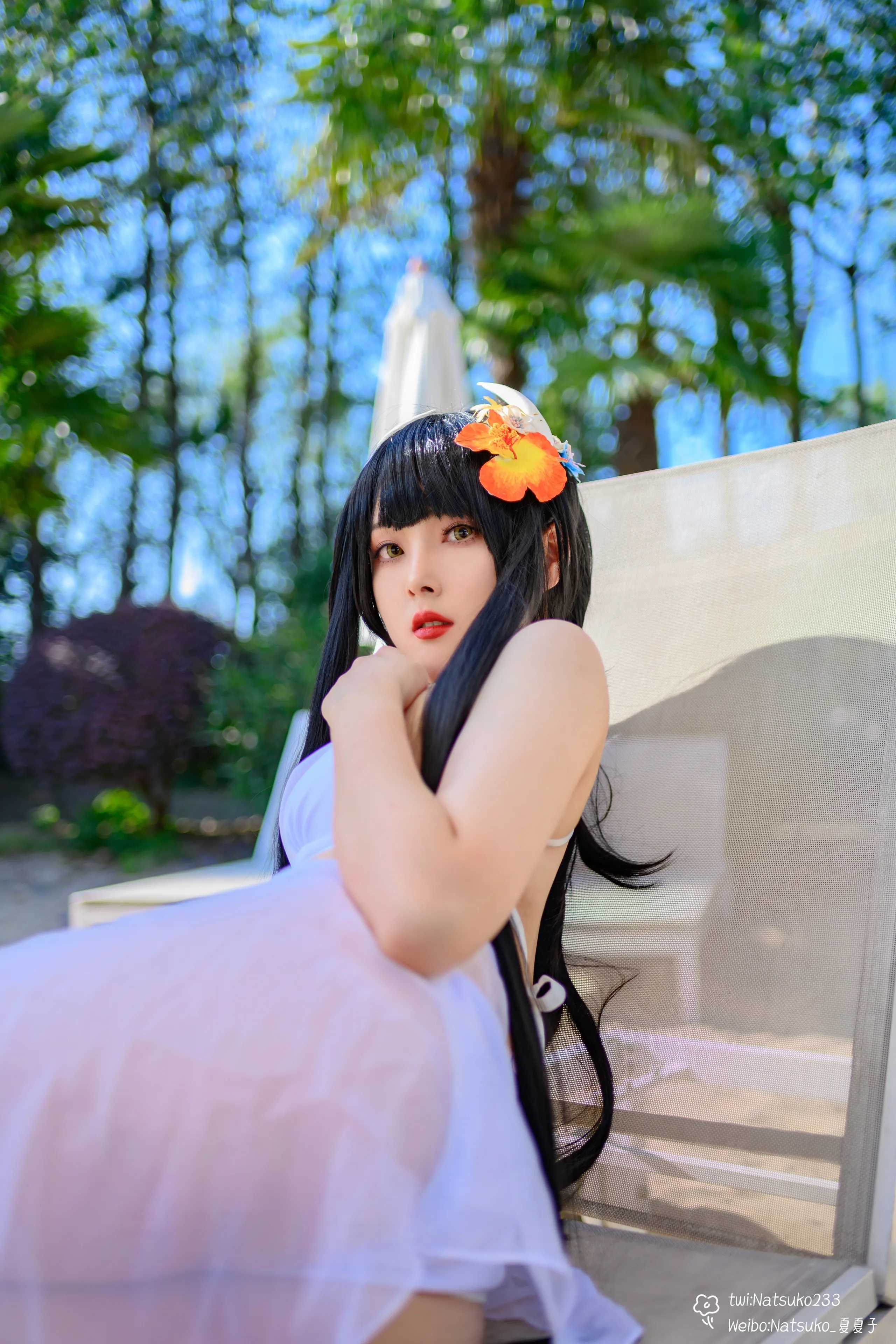 Natsuko Natsuko - Azur Blue Route Hiei bộ đồ bơi