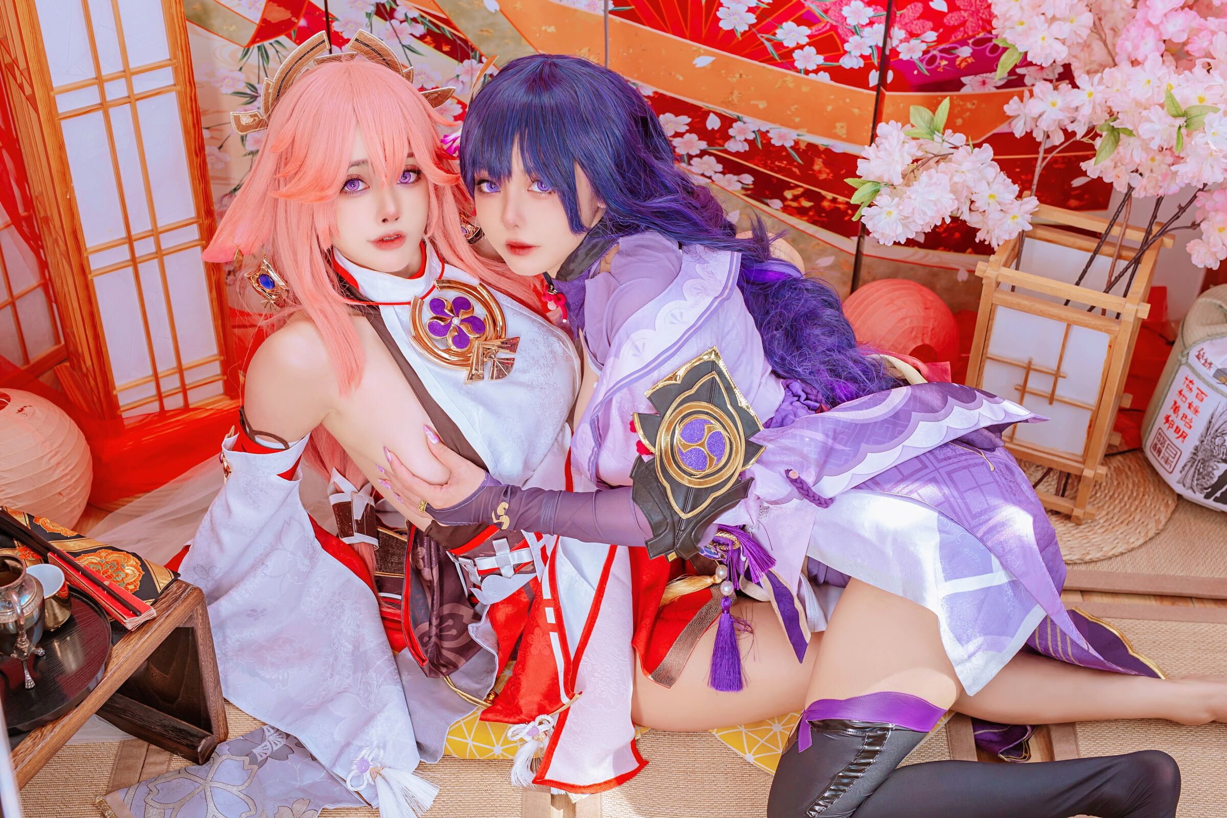 Byoru - Yae Miko x Raiden Shogun [Tác động Genshin]