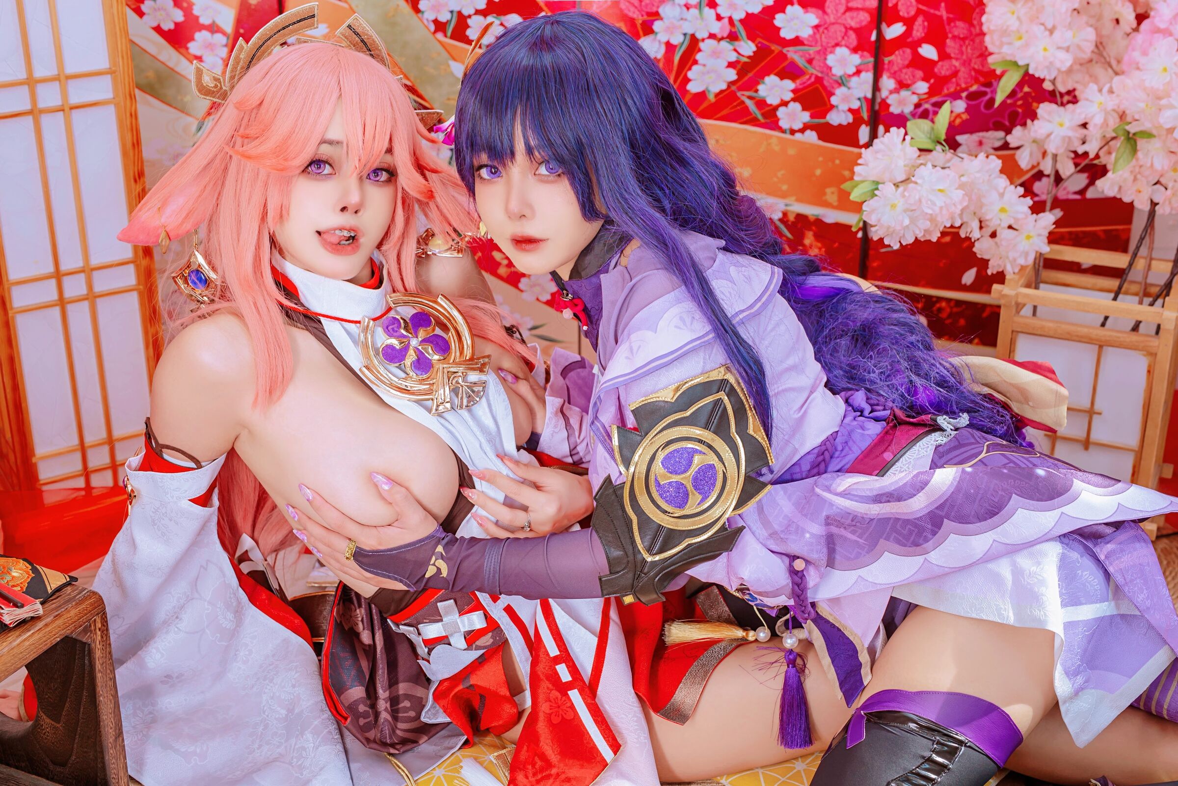 Byoru - Yae Miko x Raiden Shogun [Tác động Genshin]