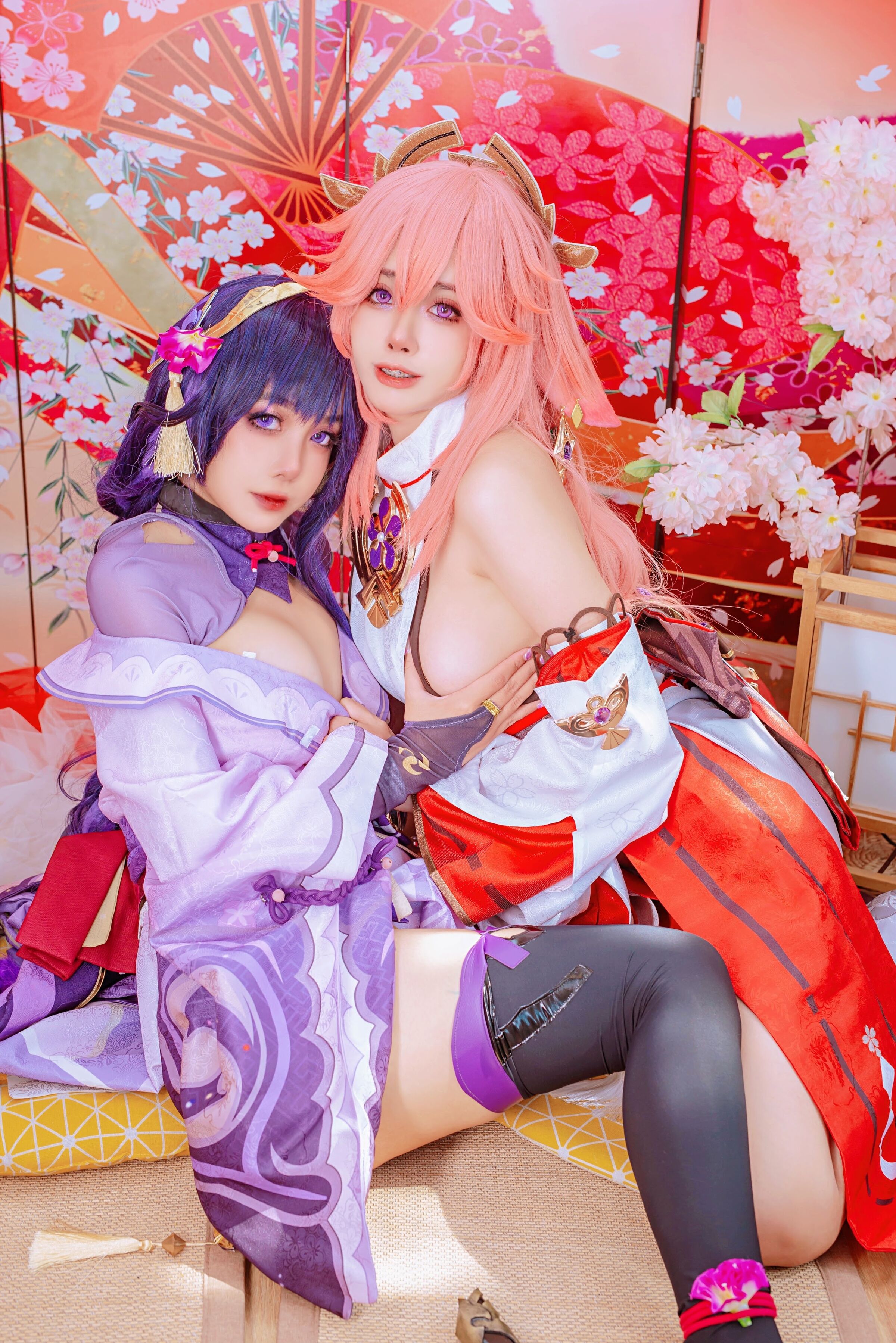Byoru - Yae Miko x Raiden Shogun [Tác động Genshin]