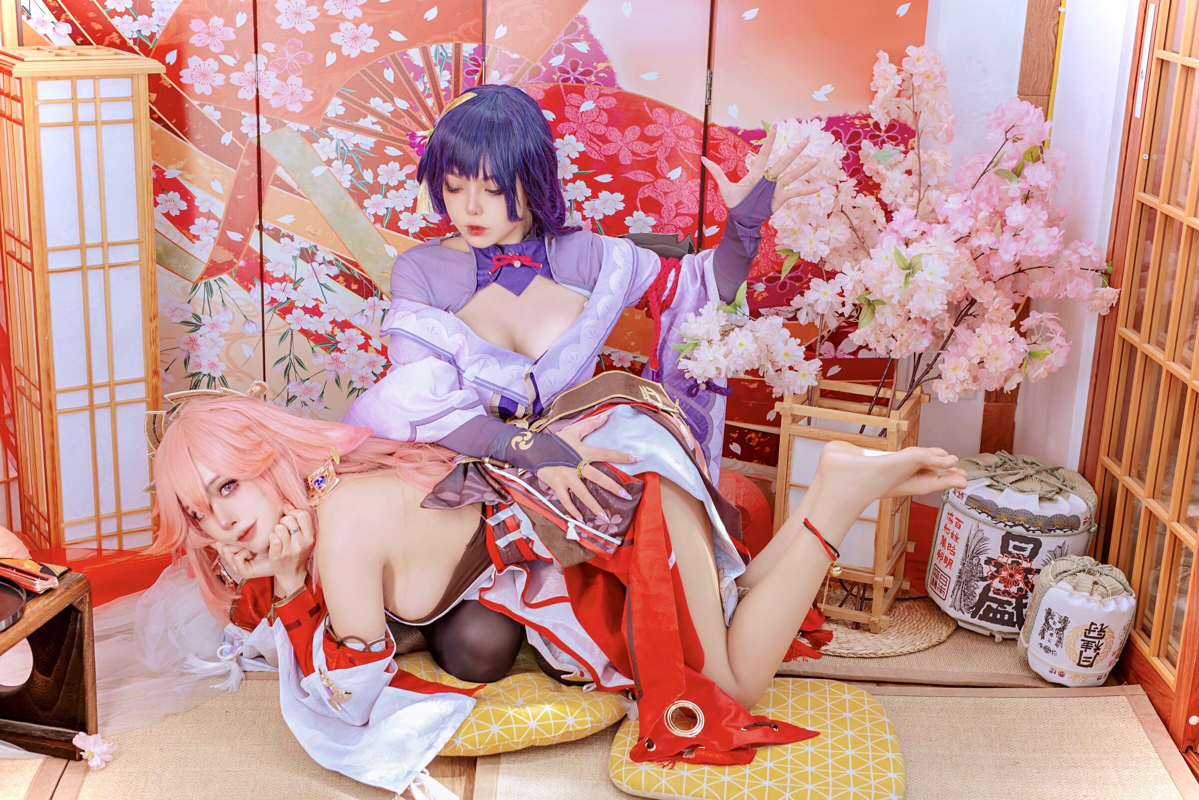 Byoru - Yae Miko x Raiden Shogun [Tác động Genshin]