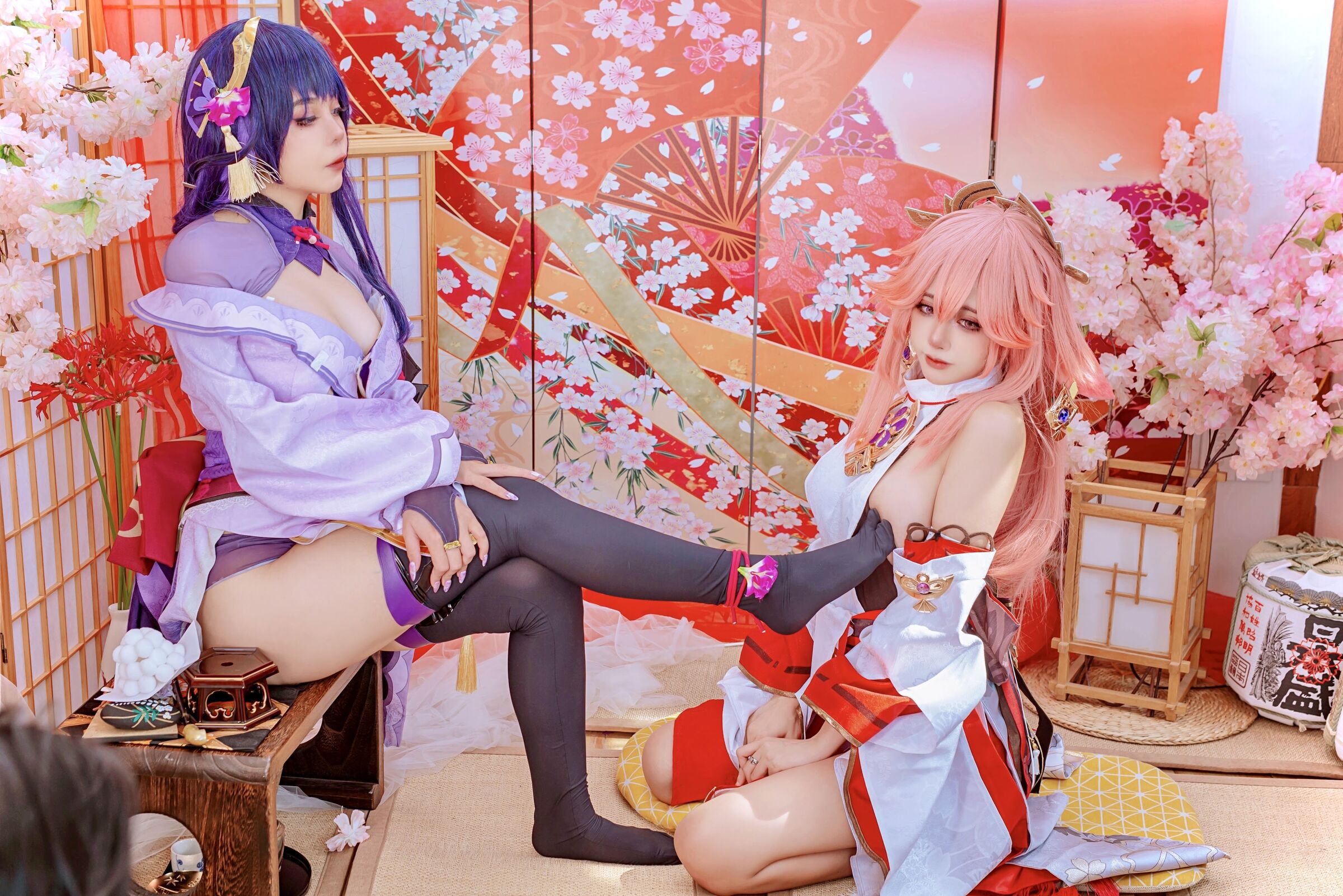 Byoru - Yae Miko x Raiden Shogun [Tác động Genshin]