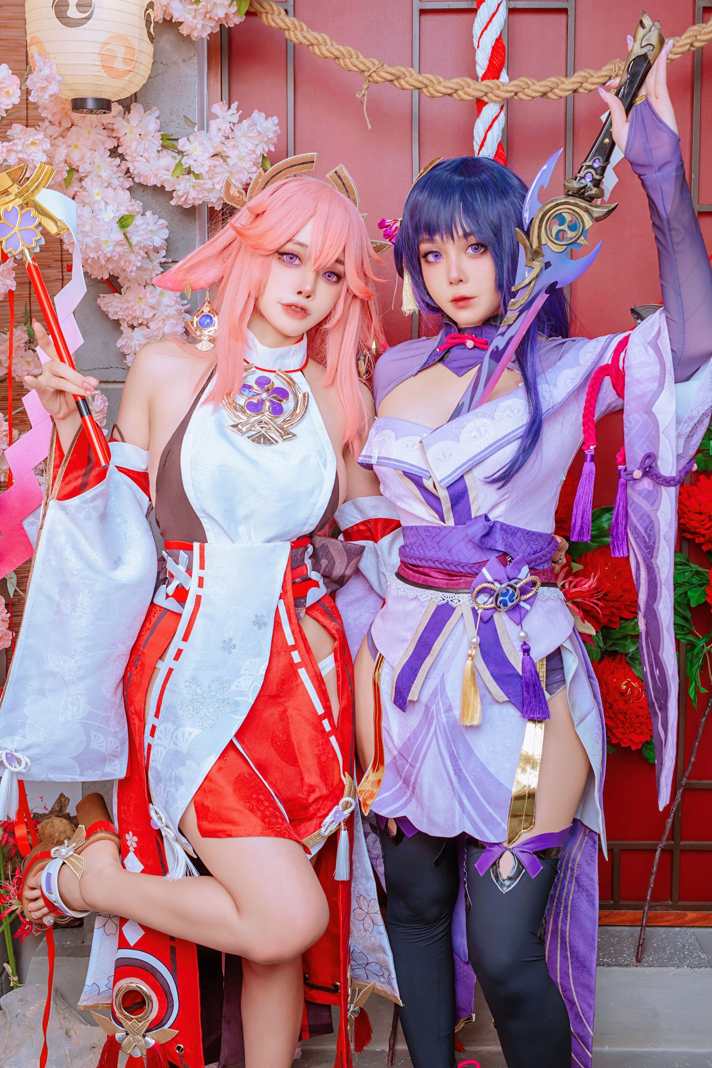 Byoru - Yae Miko x Raiden Shogun [Tác động Genshin]