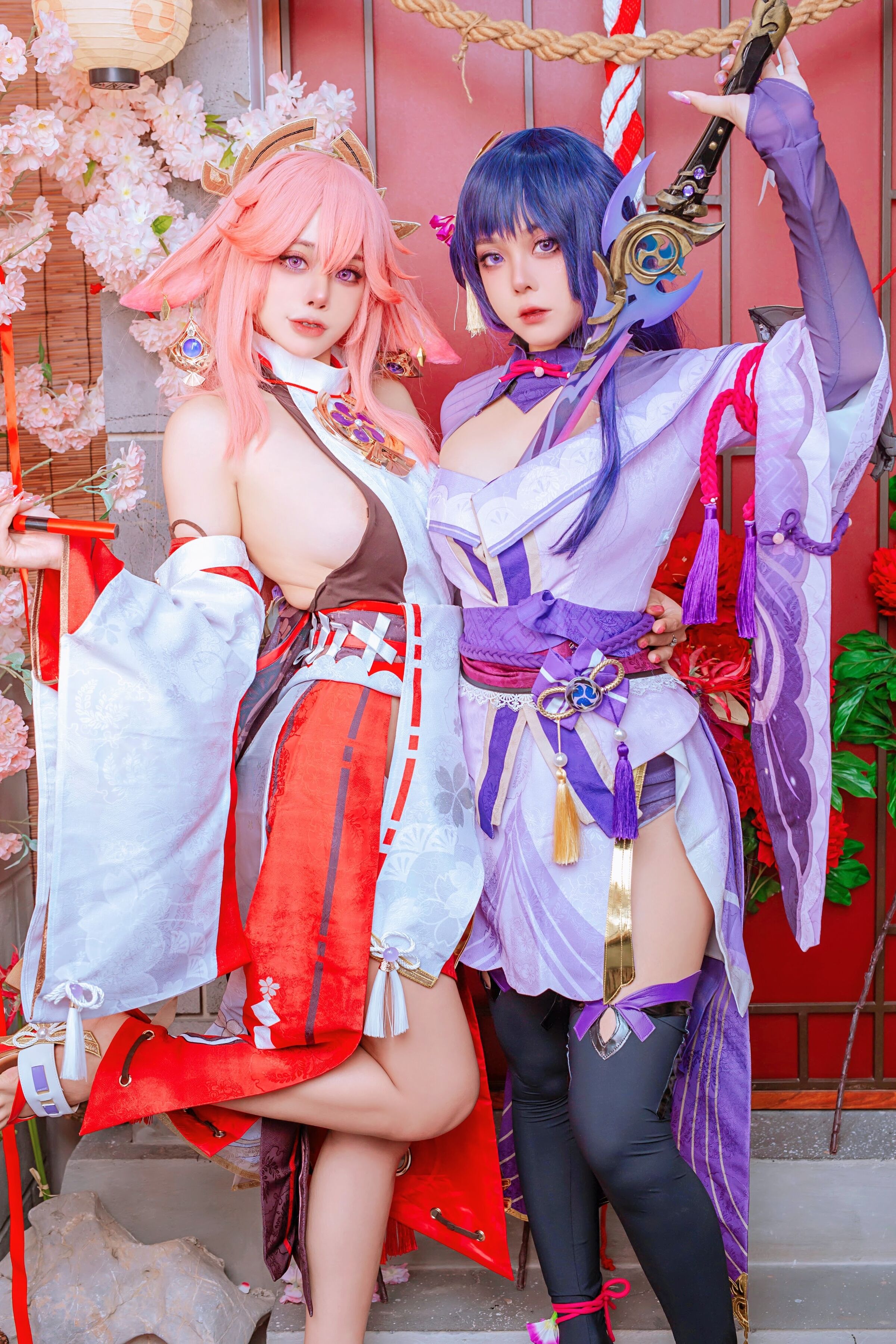 Byoru - Yae Miko x Raiden Shogun [Tác động Genshin]