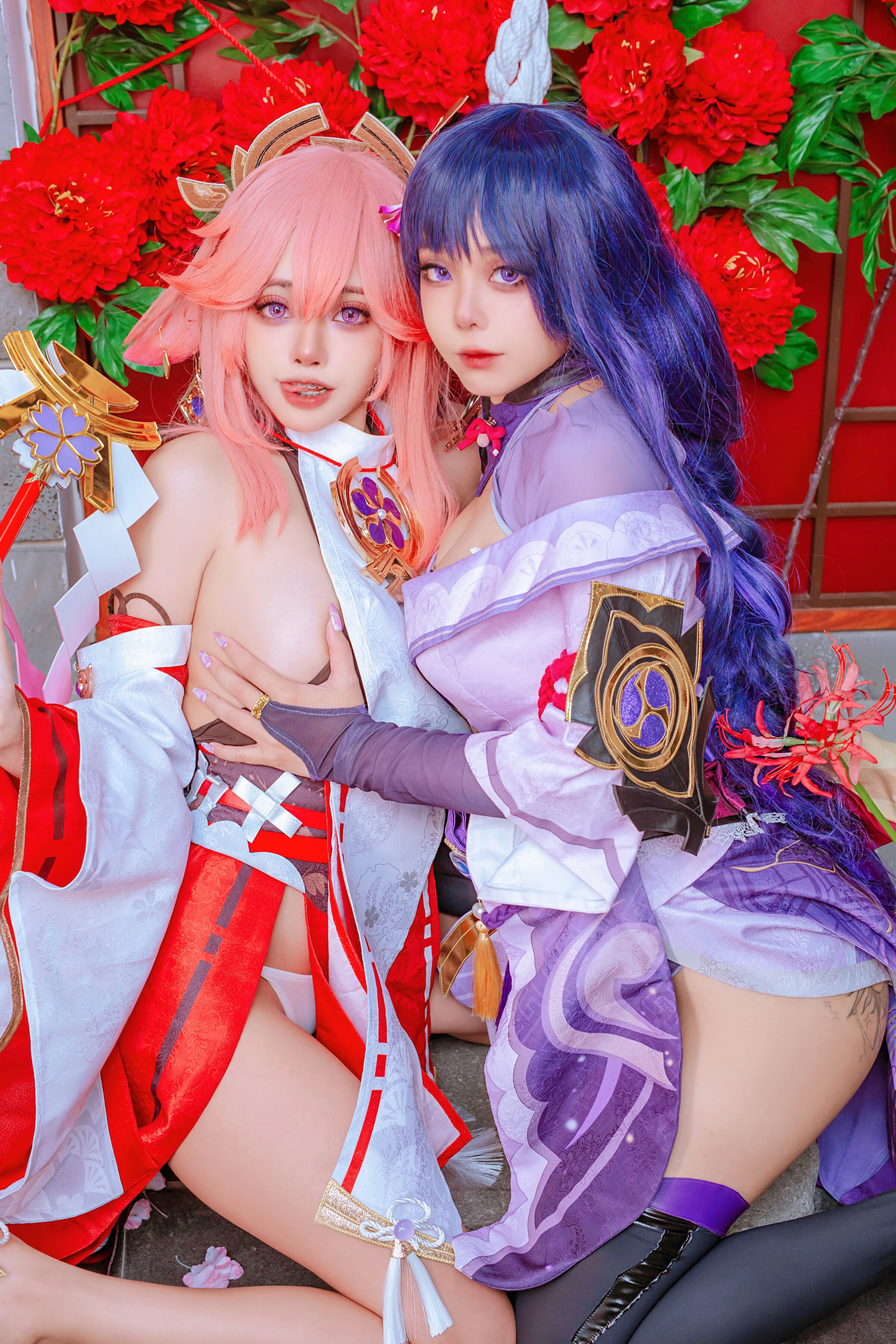 Byoru - Yae Miko x Raiden Shogun [Tác động Genshin]