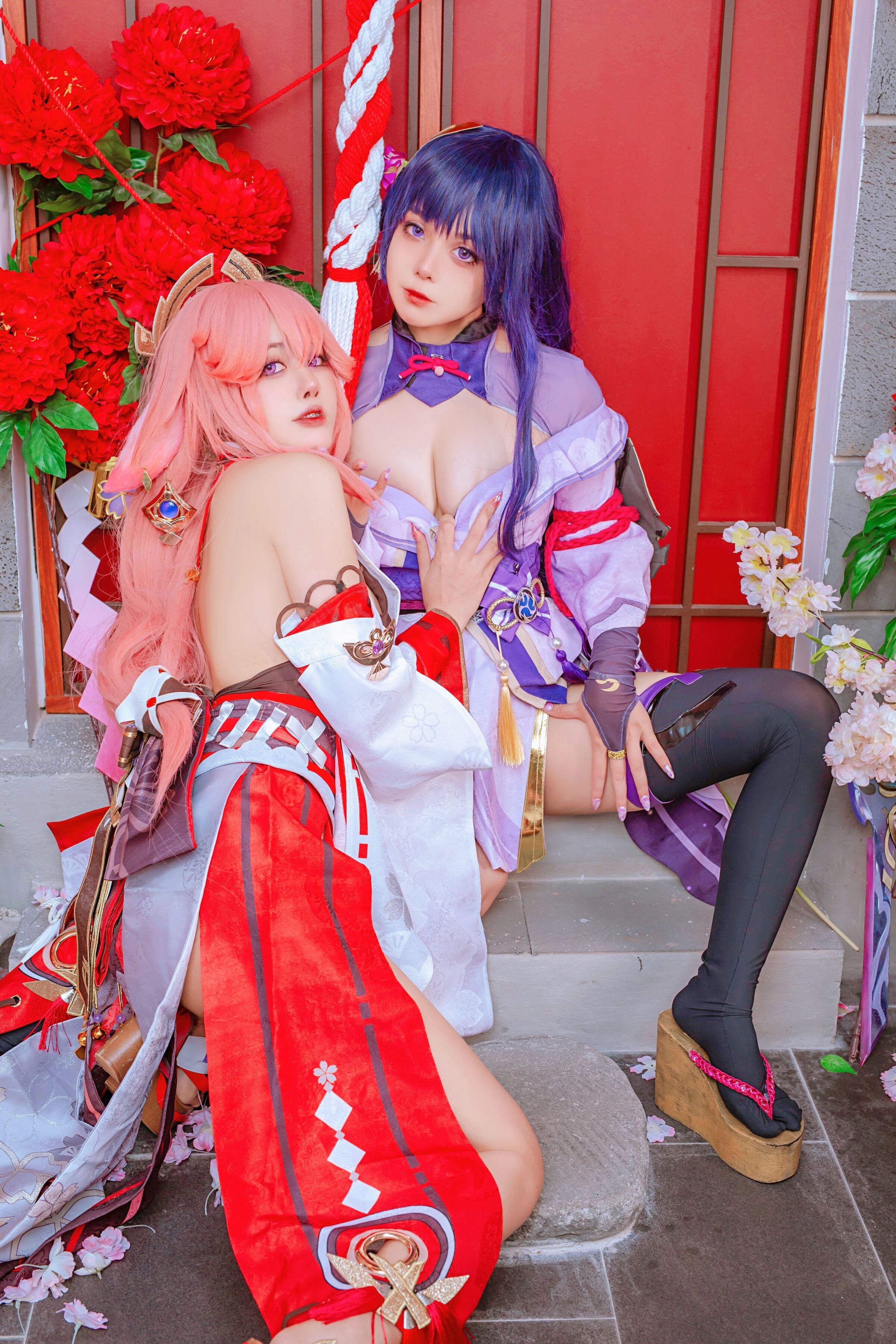 Byoru - Yae Miko x Raiden Shogun [Tác động Genshin]