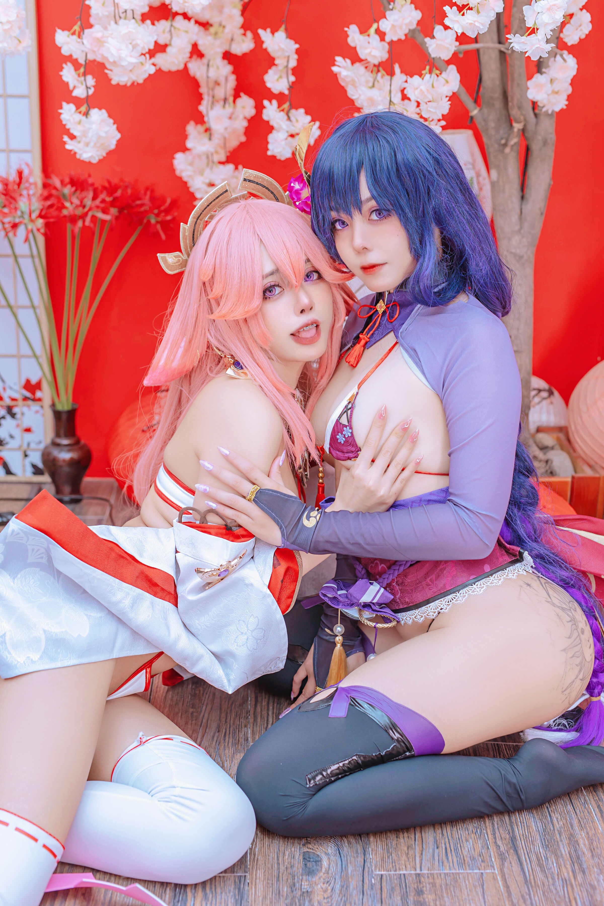 Byoru - Yae Miko x Raiden Shogun [Tác động Genshin]