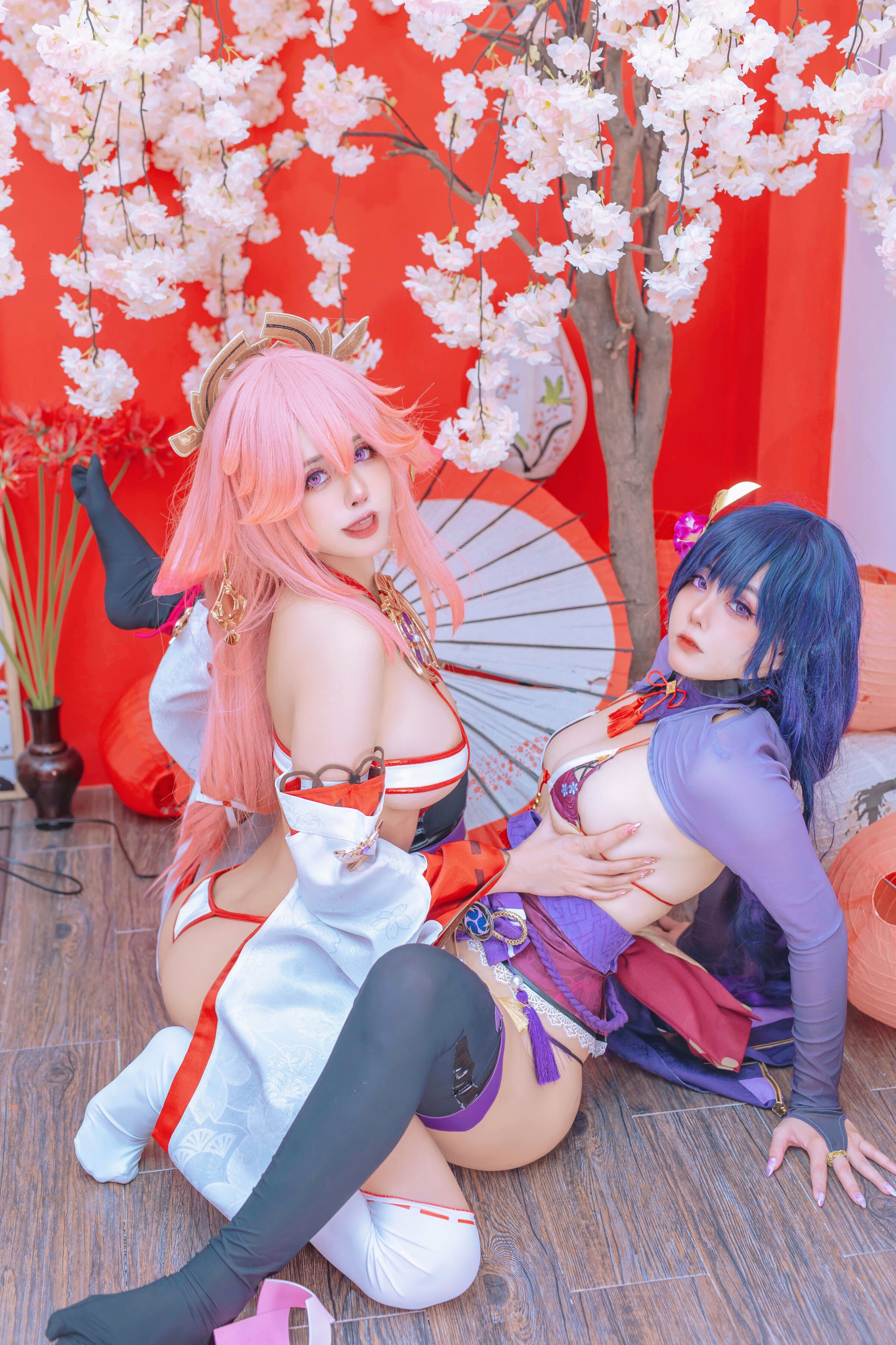 Byoru - Yae Miko x Raiden Shogun [Tác động Genshin]