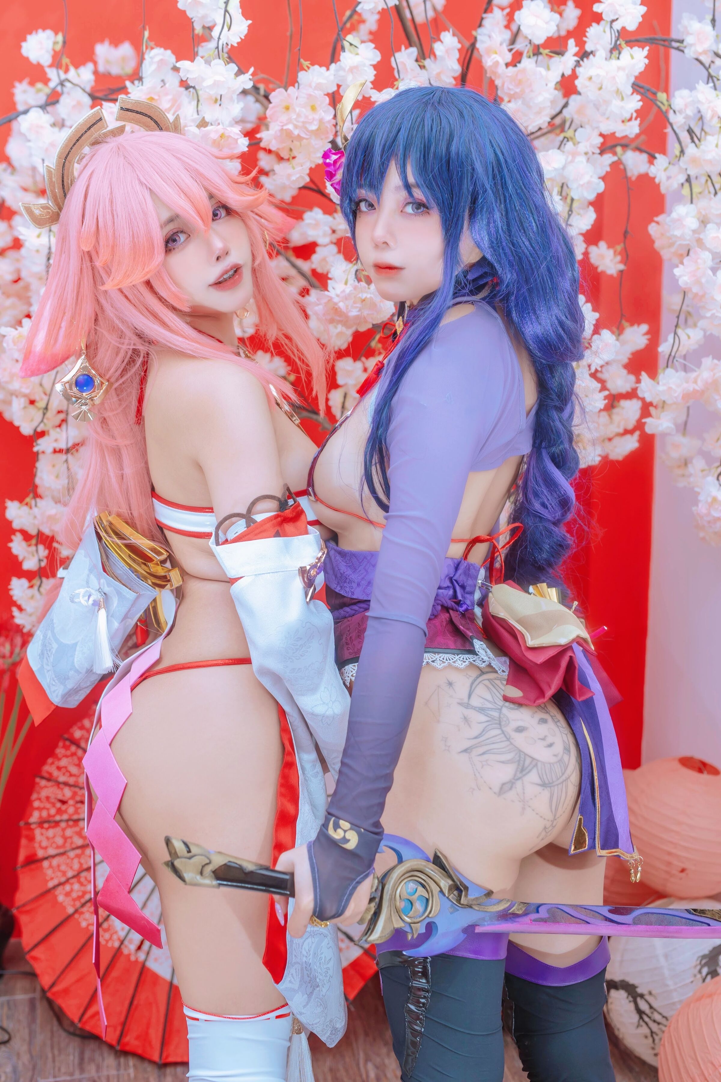 Byoru - Yae Miko x Raiden Shogun [Tác động Genshin]