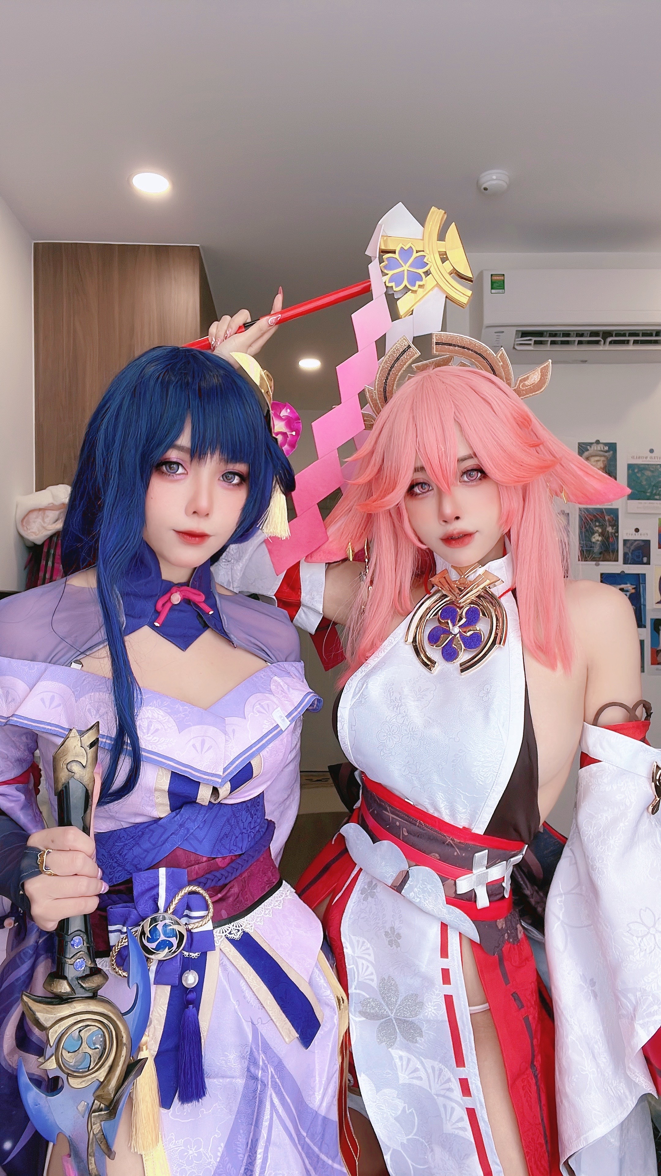 Byoru - Yae Miko x Raiden Shogun [Tác động Genshin]