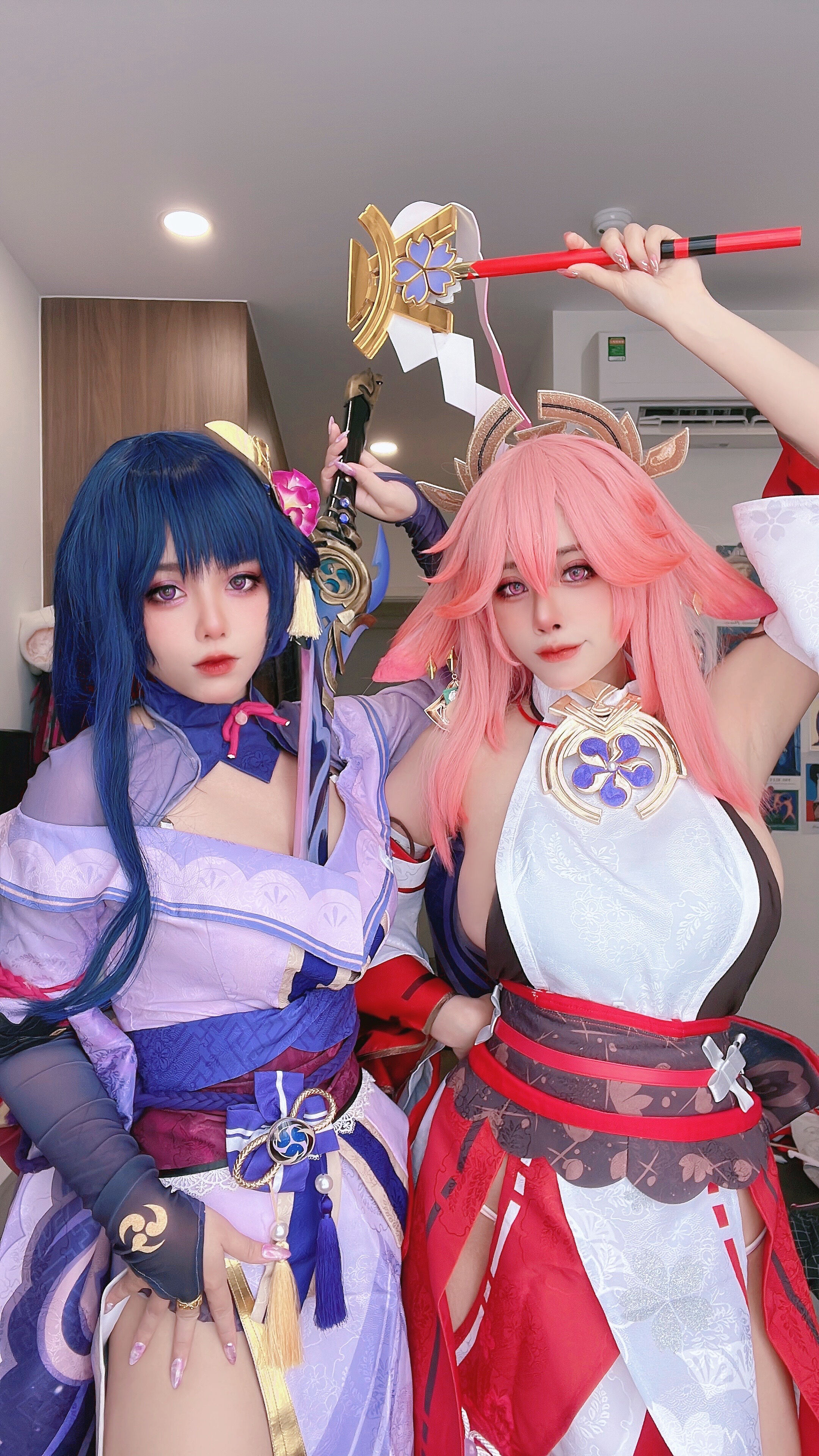 Byoru - Yae Miko x Raiden Shogun [Tác động Genshin]