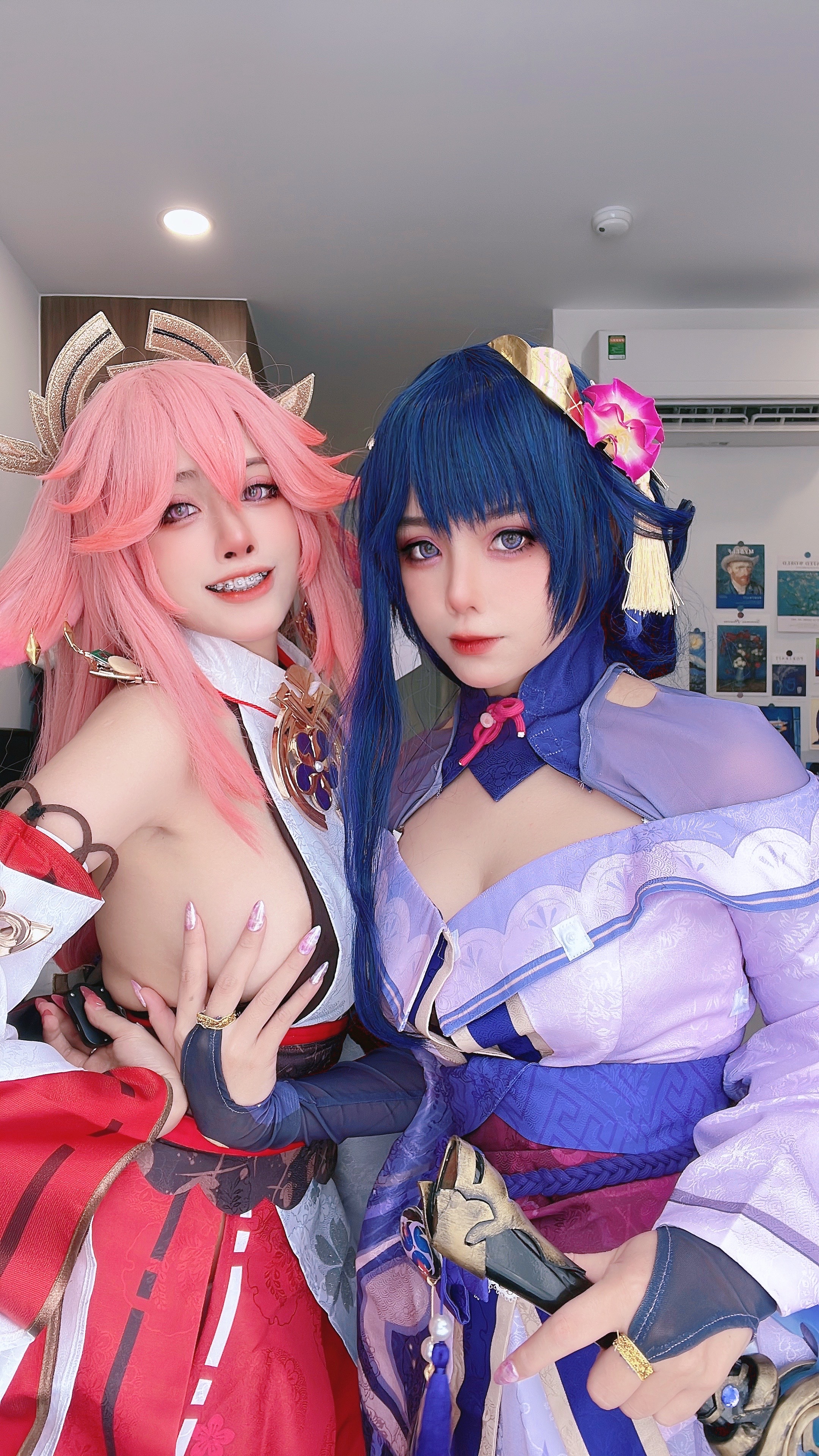 Byoru - Yae Miko x Raiden Shogun [Tác động Genshin]