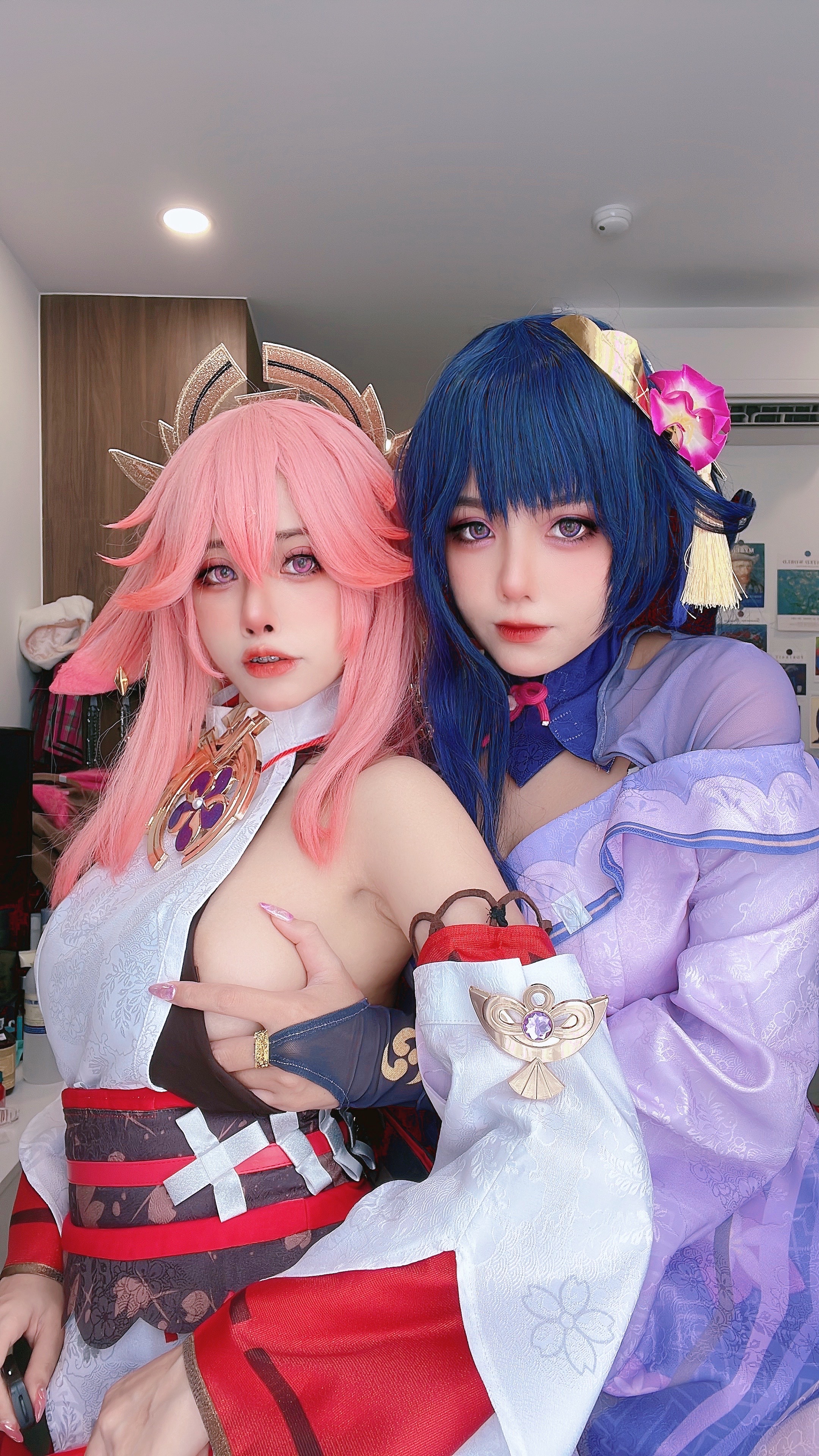 Byoru - Yae Miko x Raiden Shogun [Tác động Genshin]