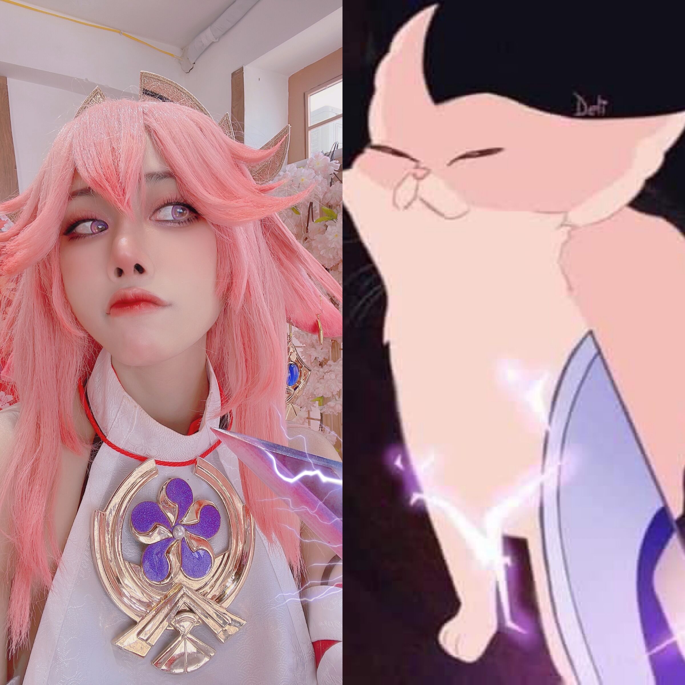 Byoru - Yae Miko x Raiden Shogun [Tác động Genshin]