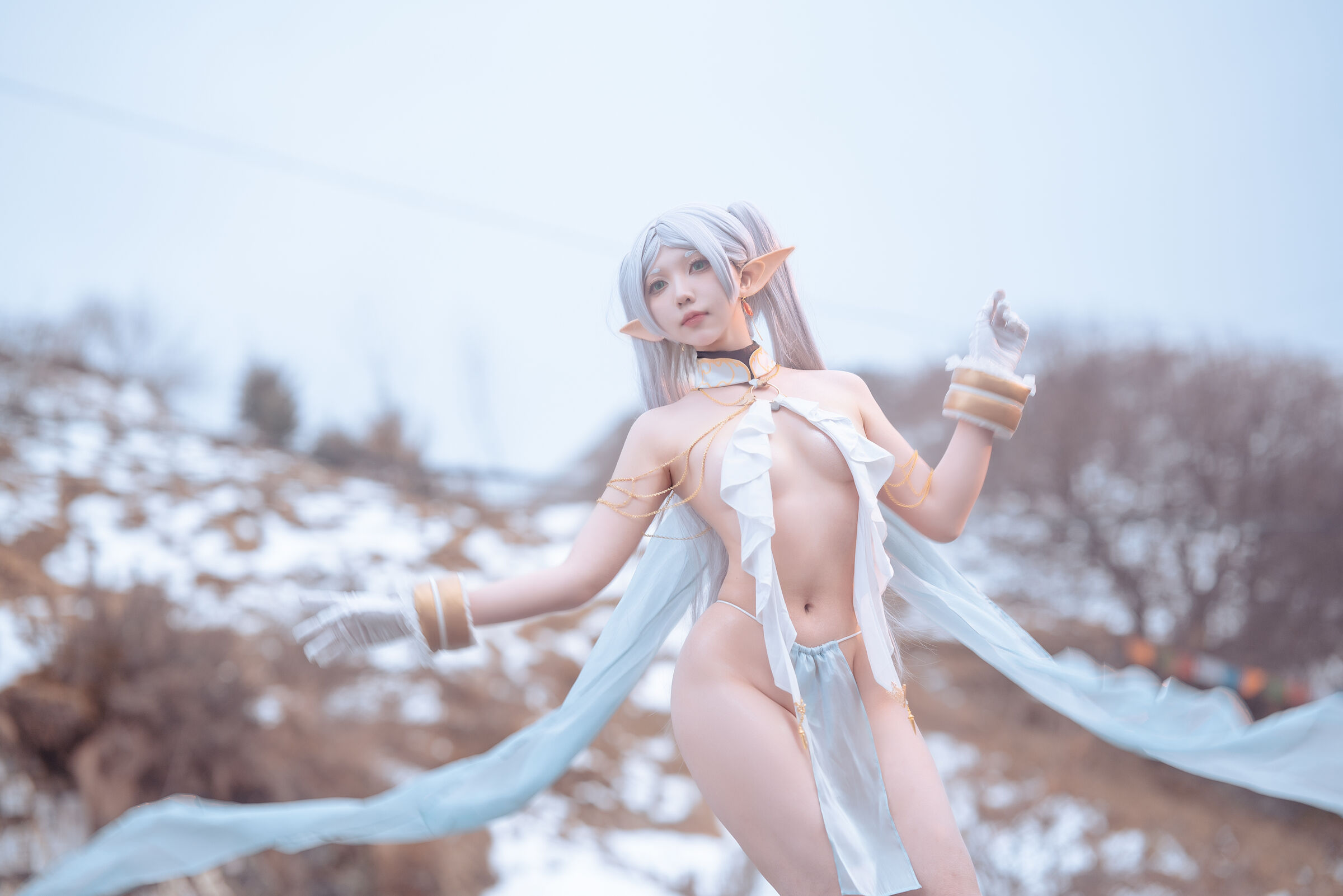 [Aya được phát hiện AYA & Xiaohe rượu ngọt] Snow Mountain Firon & Flilian