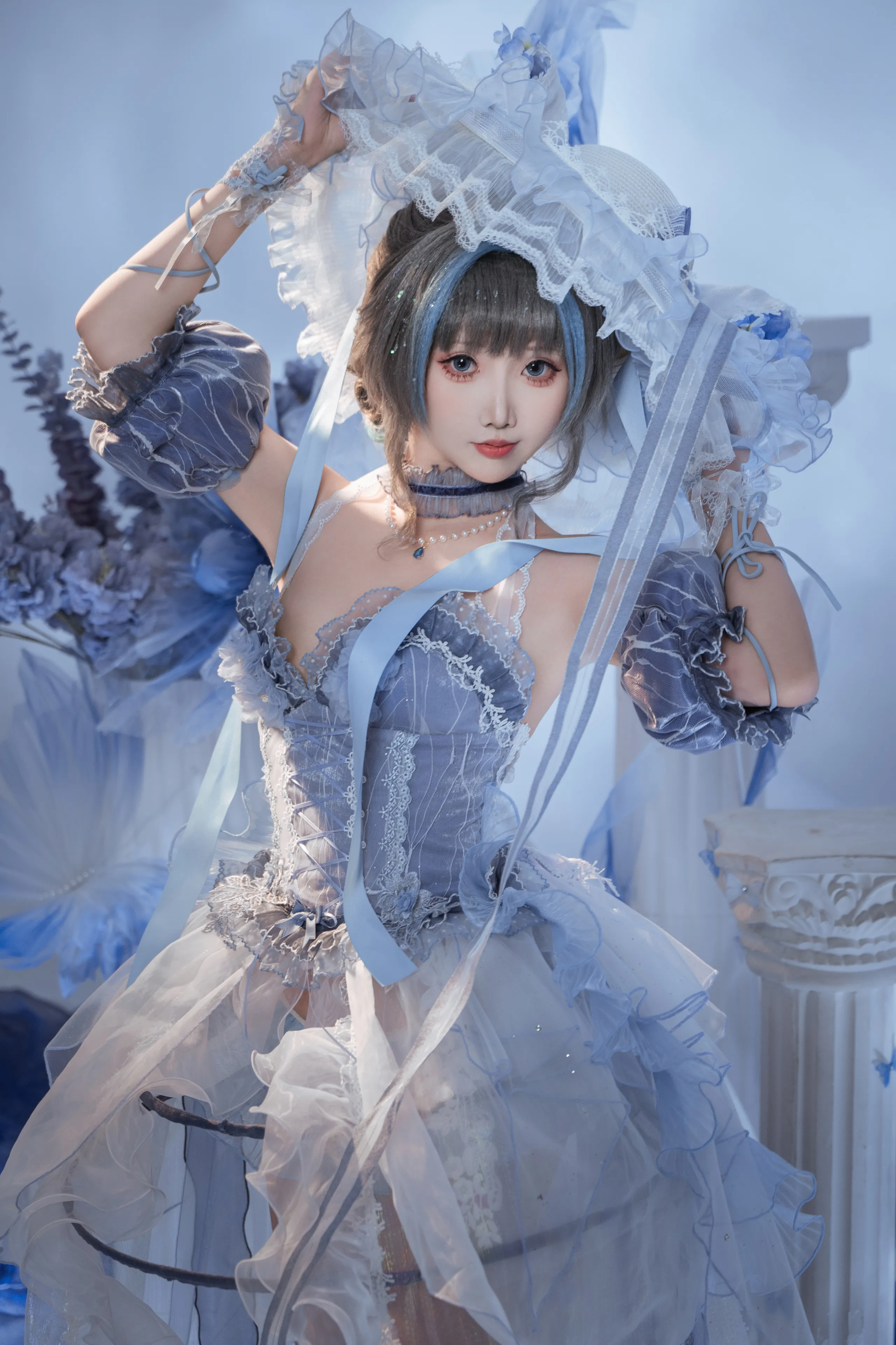 Bánh mì Fairy - Azur Blue Route Cheshire váy