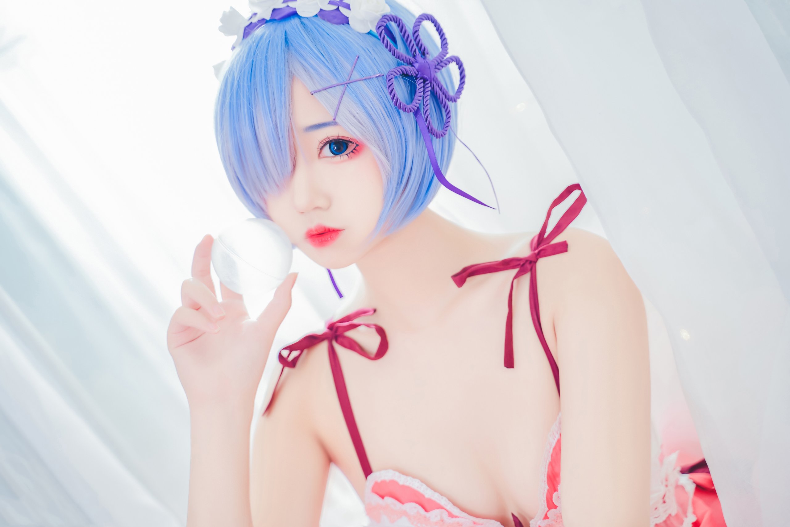 [Maojun_maojun] Rem màu hồng và dịu dàng