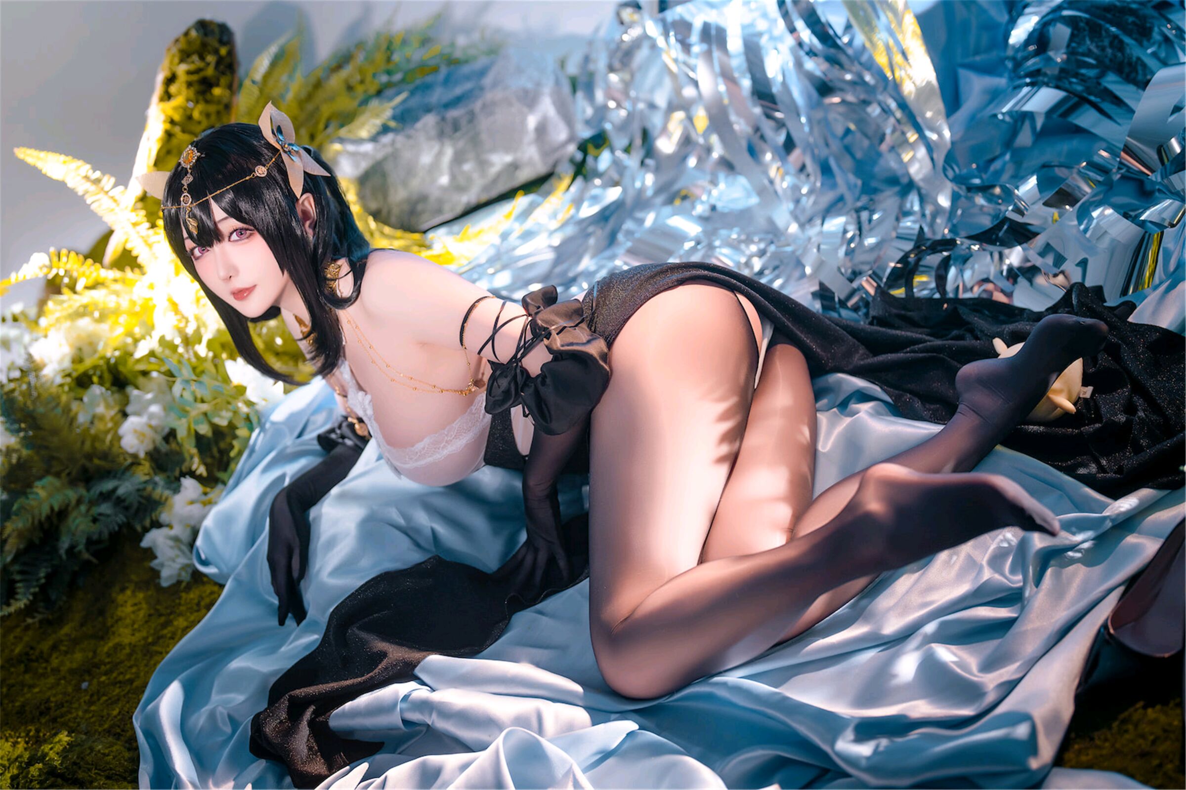 Các ngôi sao: Crane - Azur Blue Route Zhenhai gợn sóng màu nước