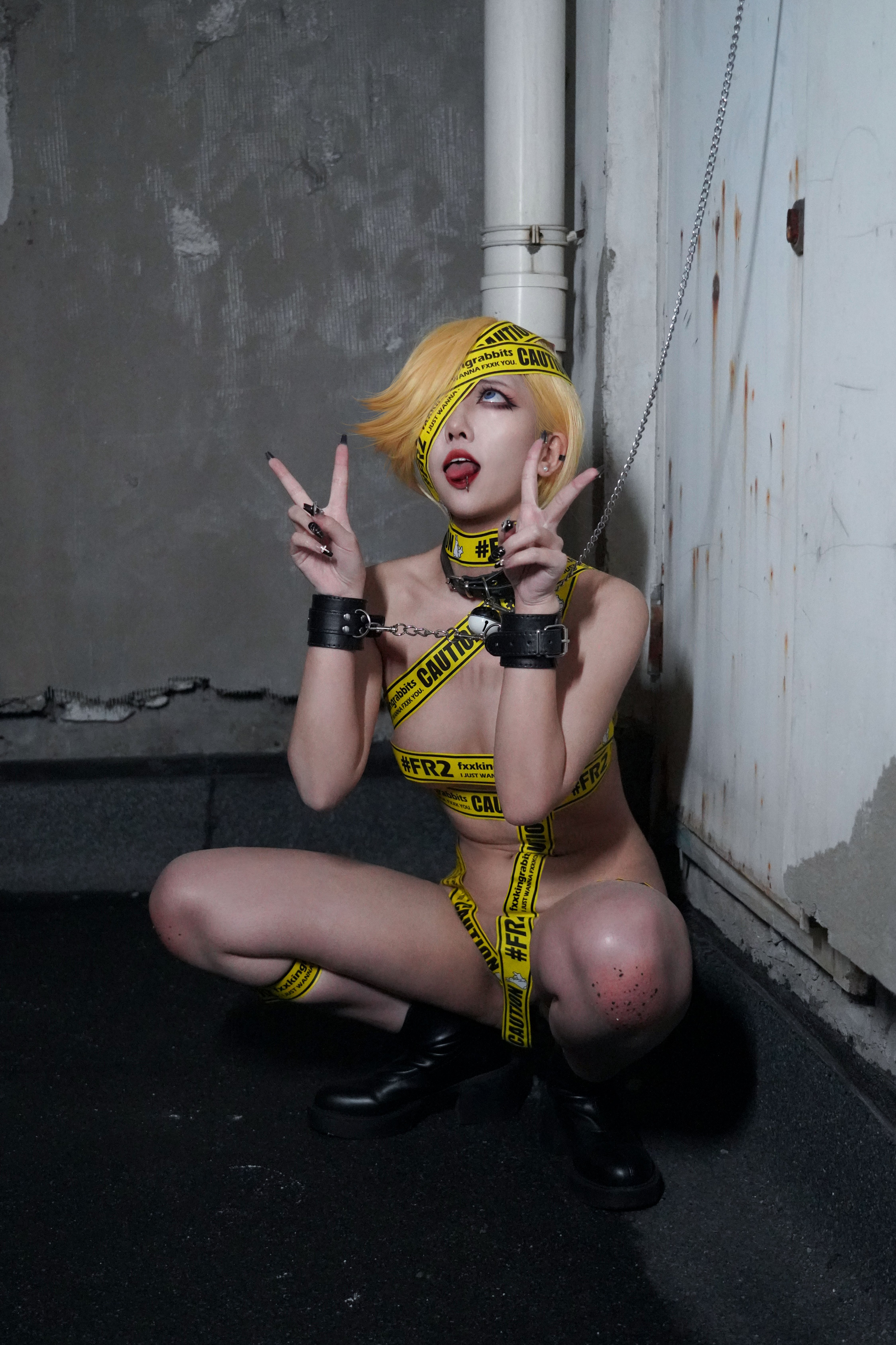 [Ground Meat Walküre] Thiên thần thả Stocking lơ lửng - Panty