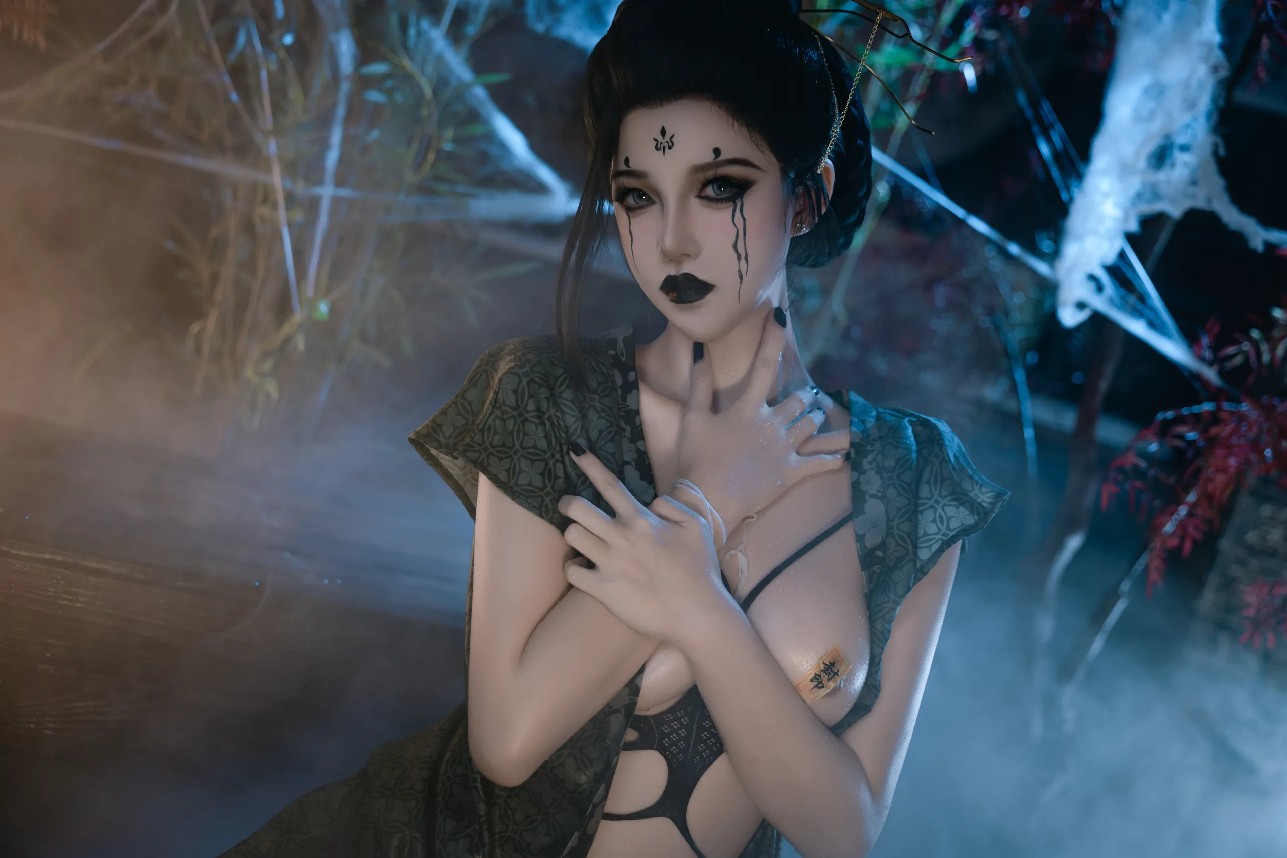 Ah Xun Kaori - Huyền thoại đen Goku Spider Spirit Four Sisters