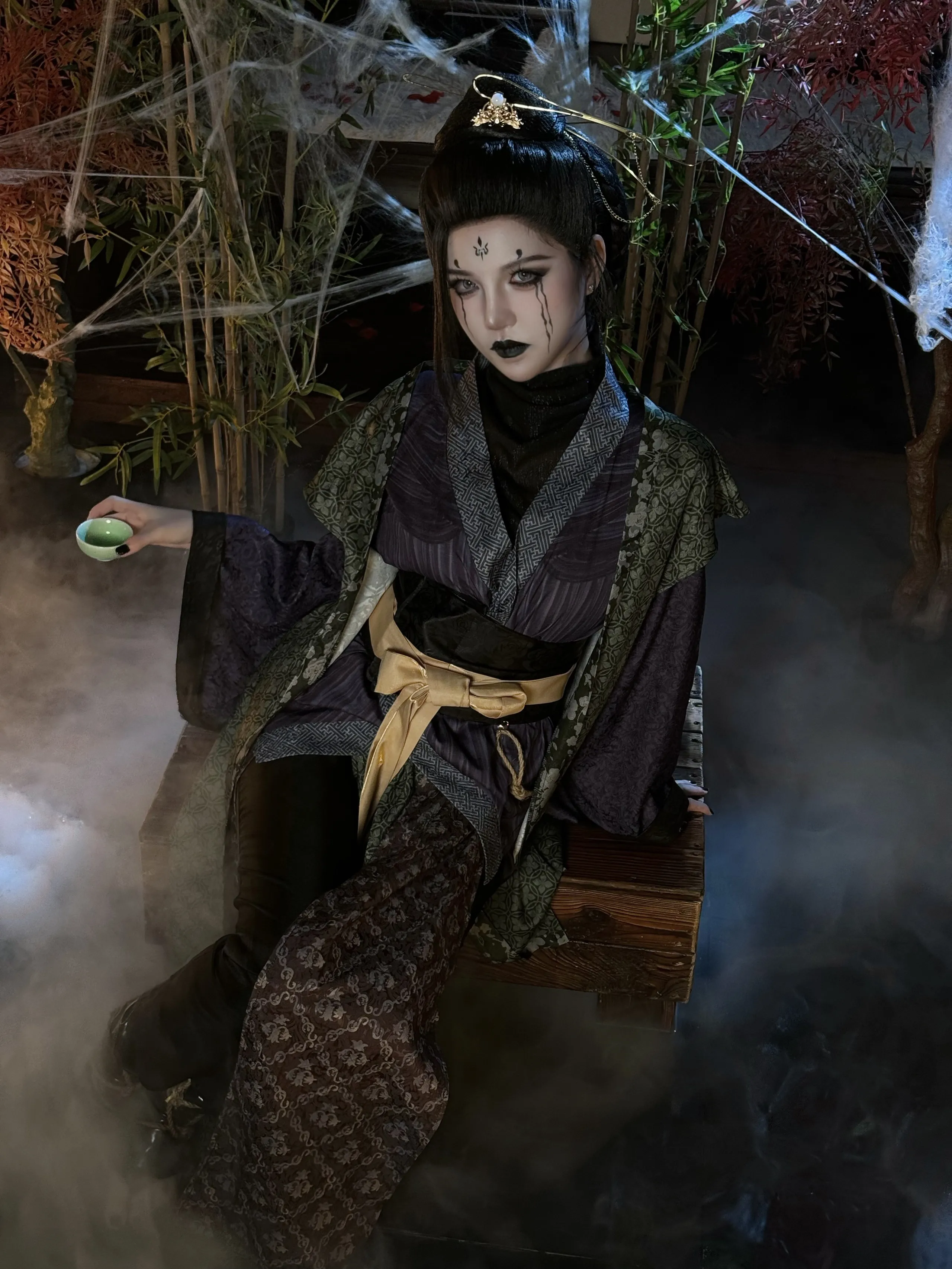 Ah Xun Kaori - Huyền thoại đen Goku Spider Spirit Four Sisters
