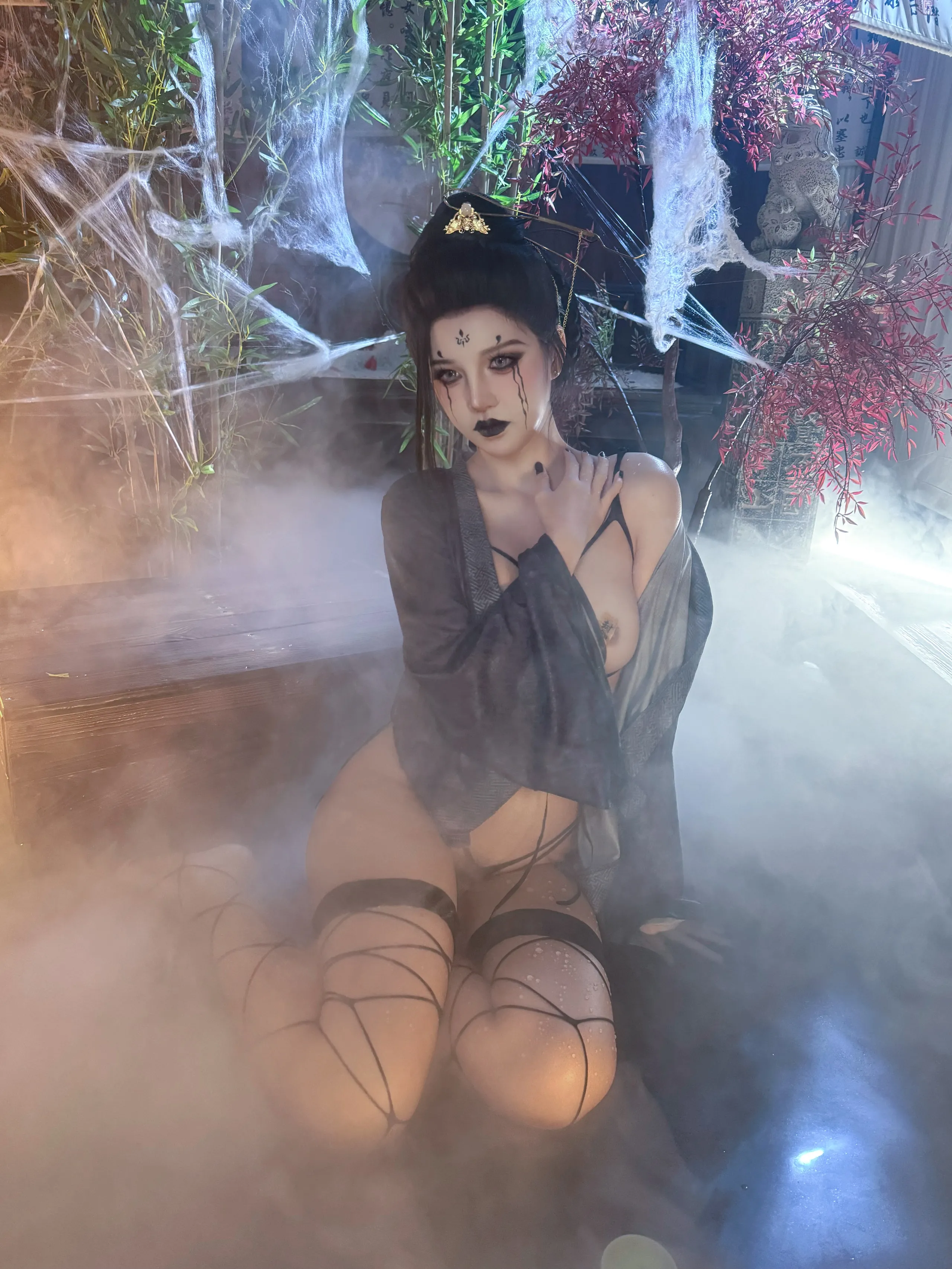 Ah Xun Kaori - Huyền thoại đen Goku Spider Spirit Four Sisters