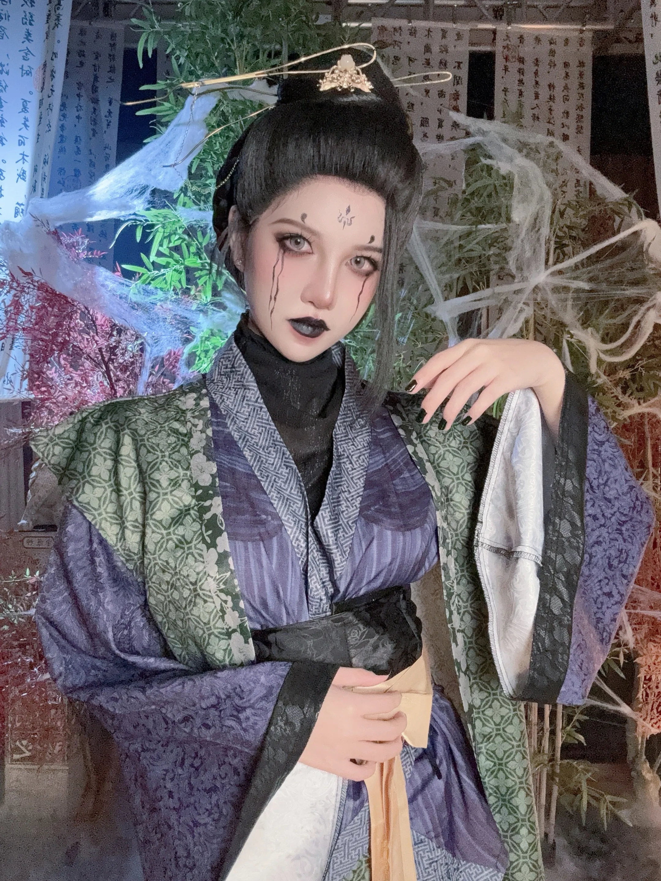 Ah Xun Kaori - Huyền thoại đen Goku Spider Spirit Four Sisters