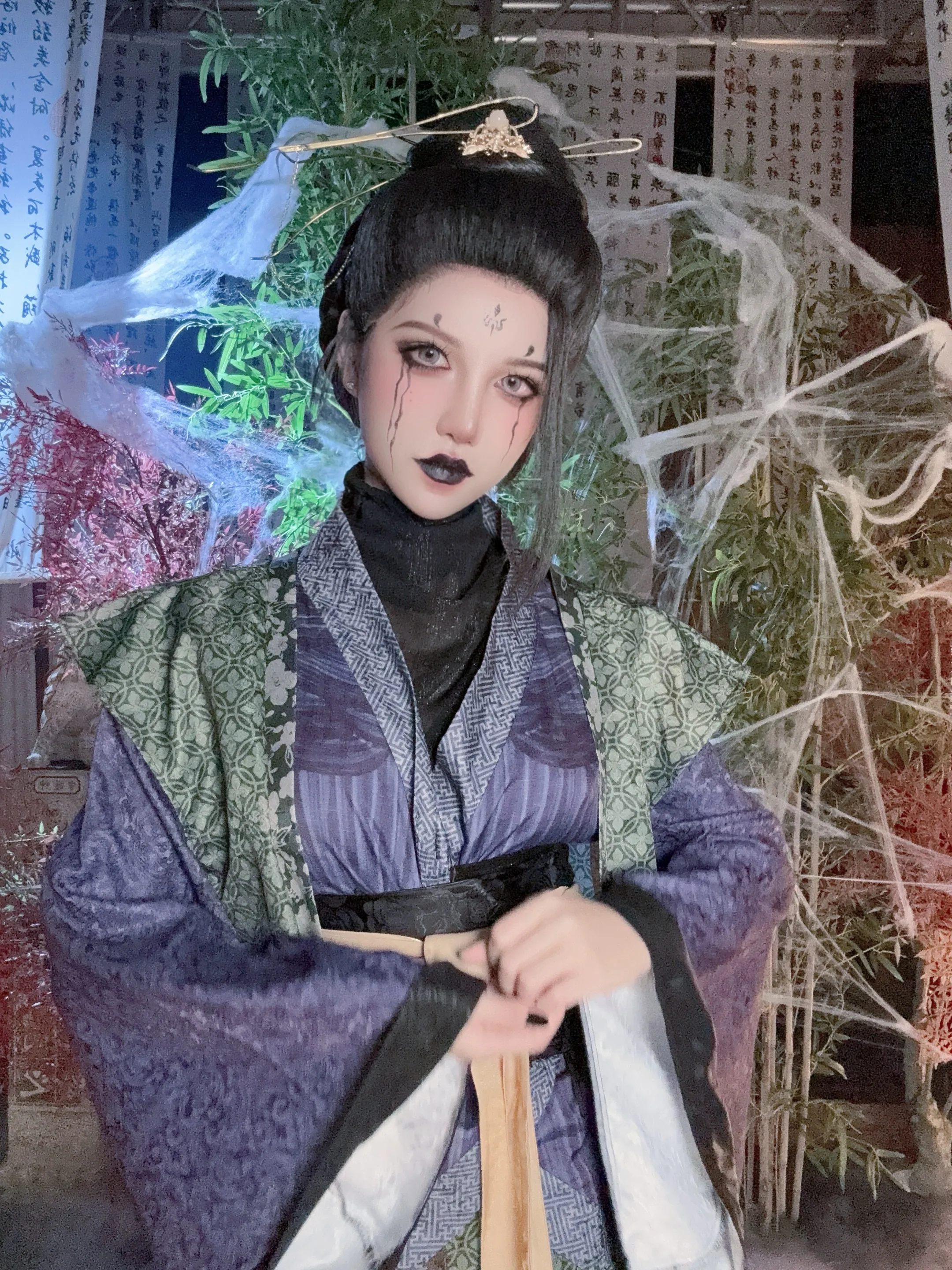 Ah Xun Kaori - Huyền thoại đen Goku Spider Spirit Four Sisters