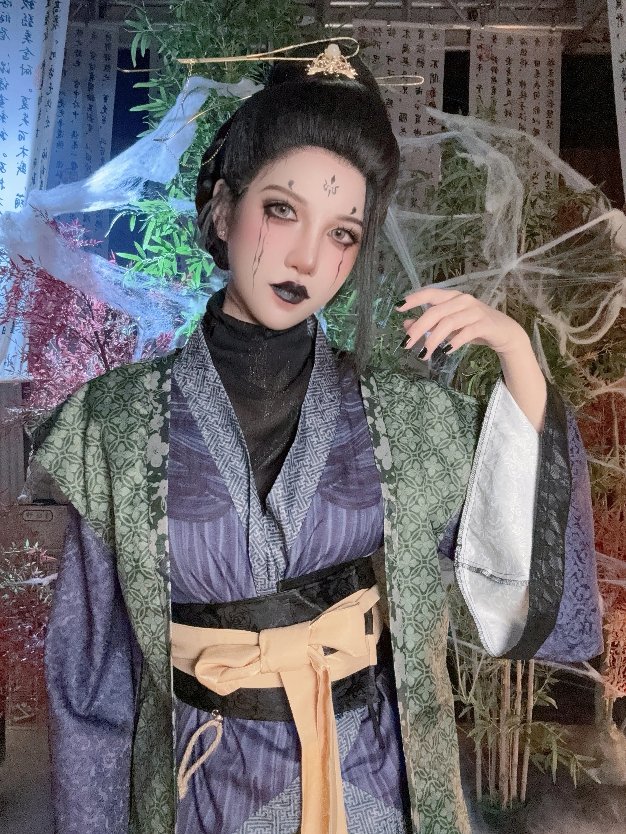 Ah Xun Kaori - Huyền thoại đen Goku Spider Spirit Four Sisters