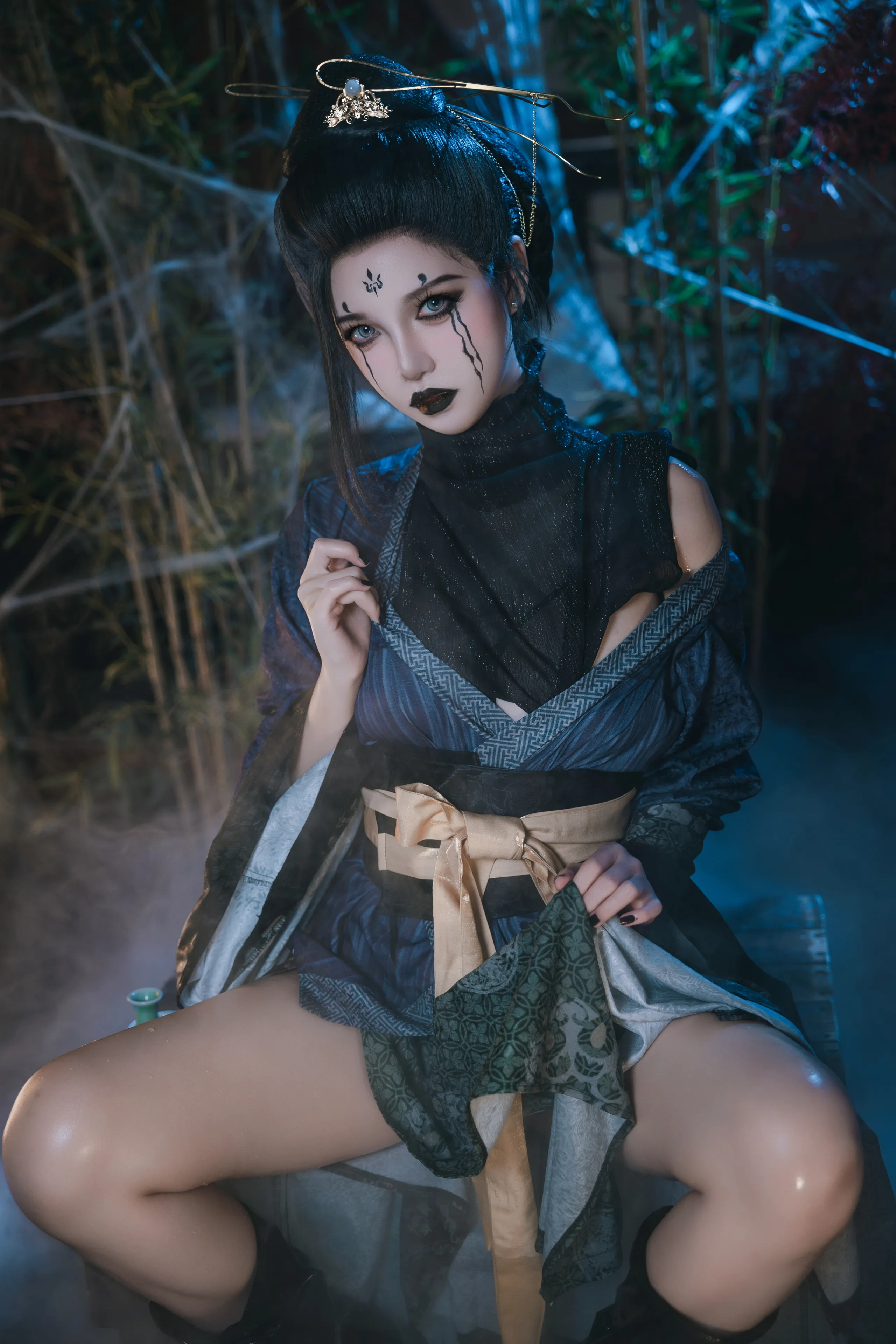Ah Xun Kaori - Huyền thoại đen Goku Spider Spirit Four Sisters