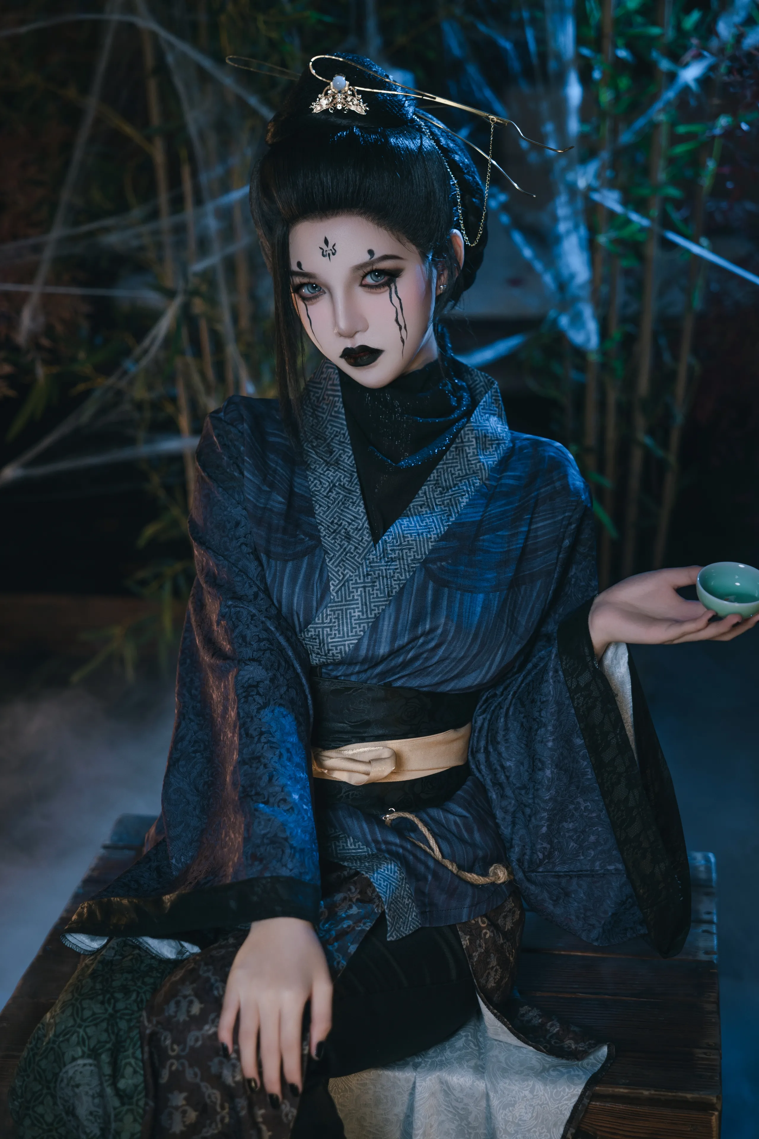 Ah Xun Kaori - Huyền thoại đen Goku Spider Spirit Four Sisters