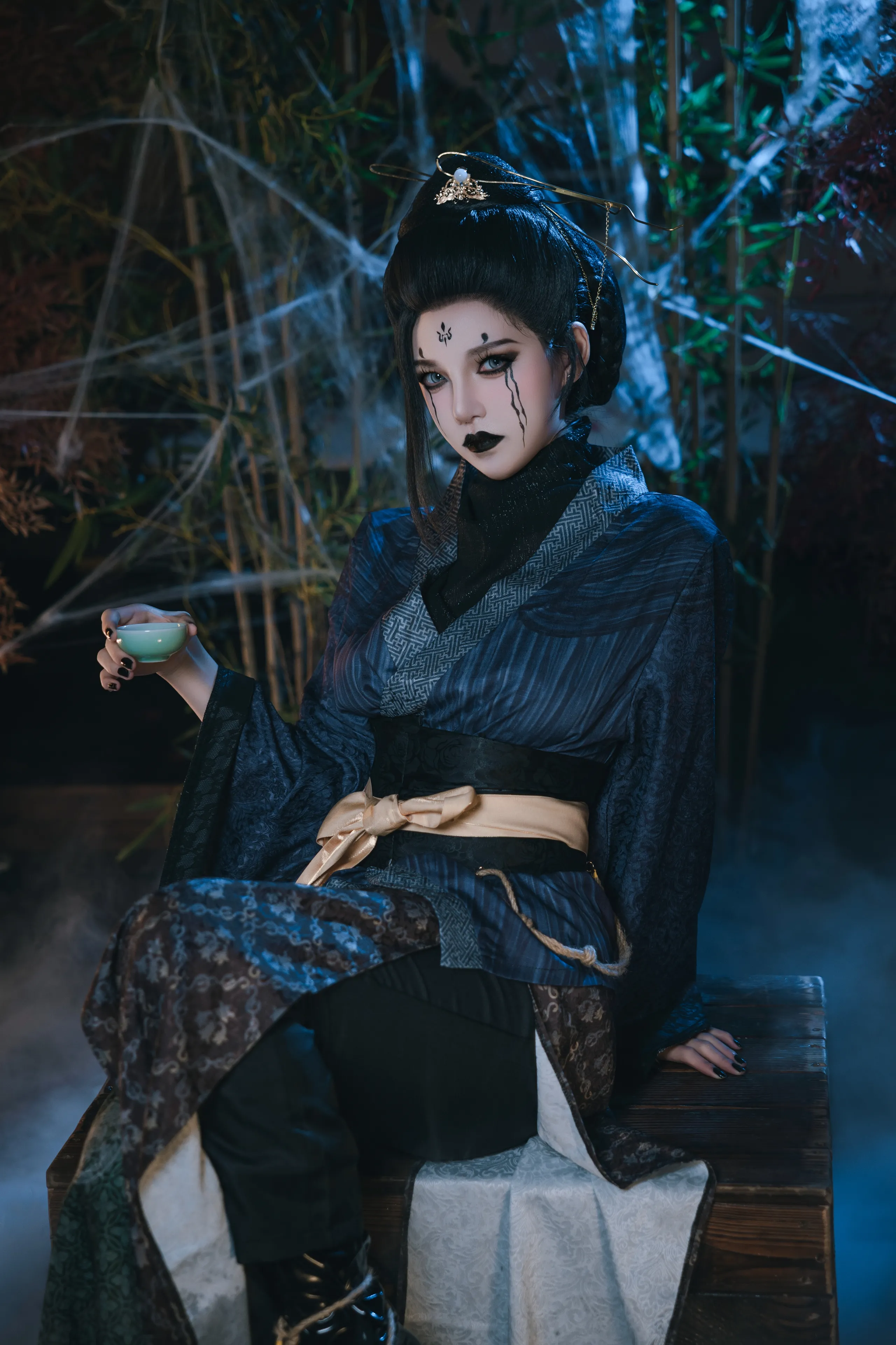 Ah Xun Kaori - Huyền thoại đen Goku Spider Spirit Four Sisters