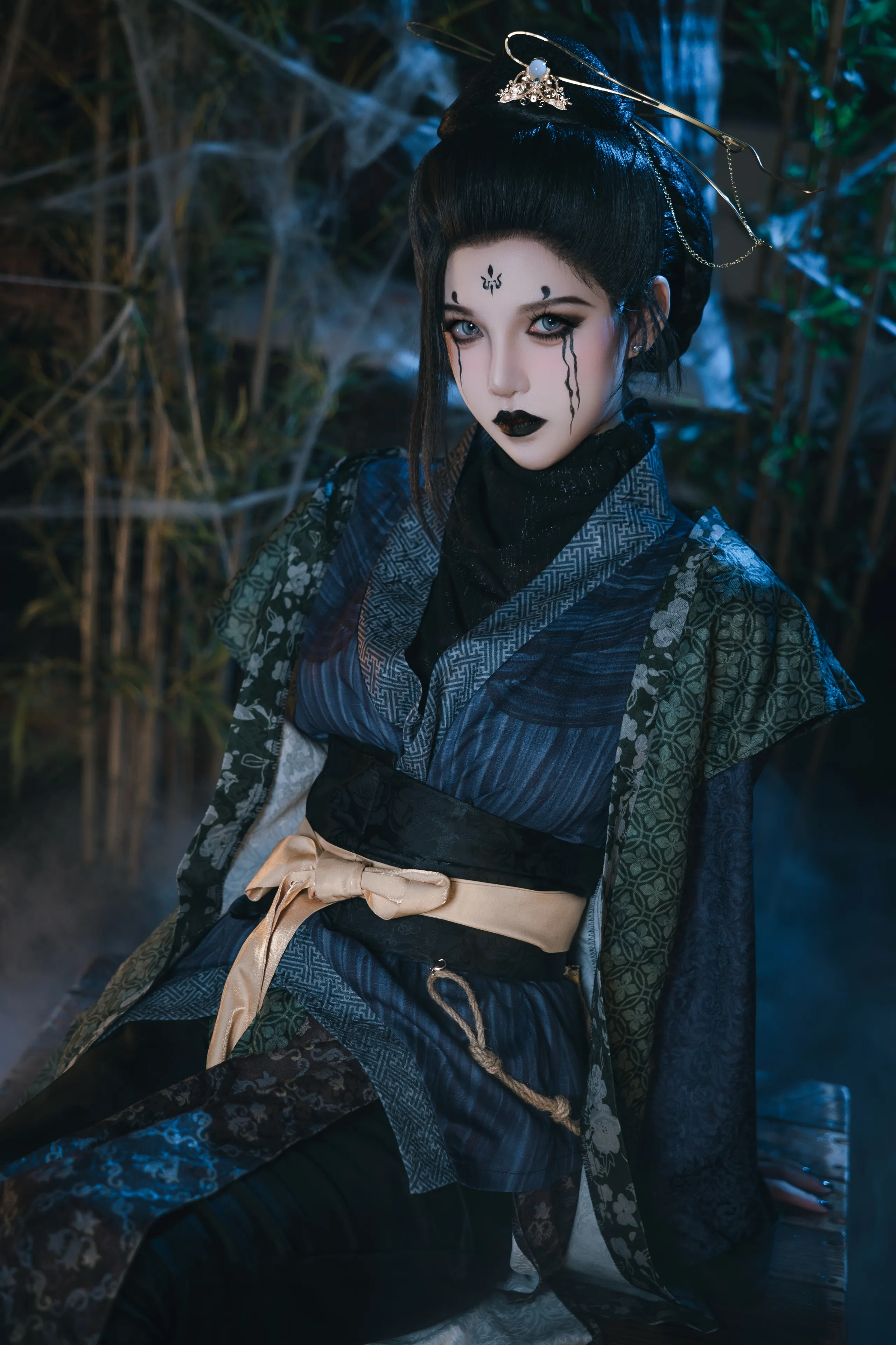 Ah Xun Kaori - Huyền thoại đen Goku Spider Spirit Four Sisters