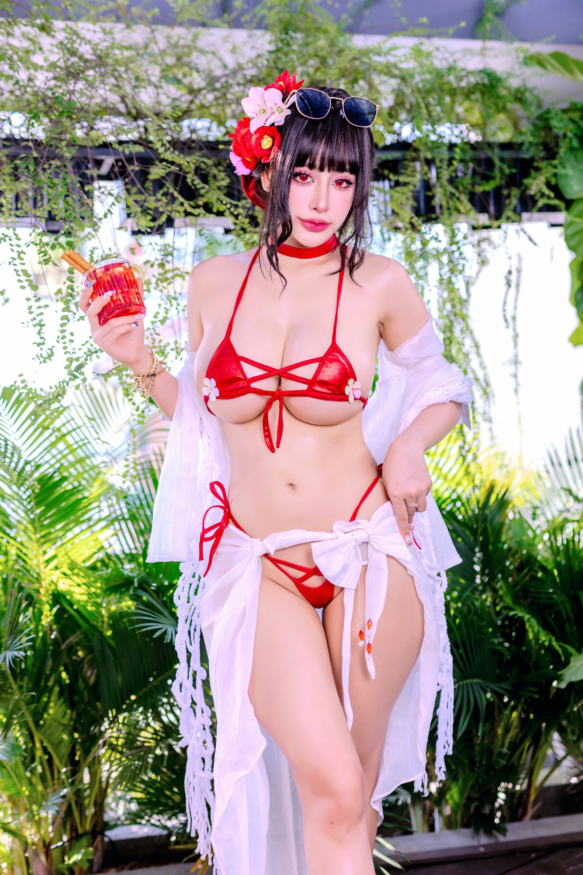 Byoru Cosplay Sakura Summer - Nikke