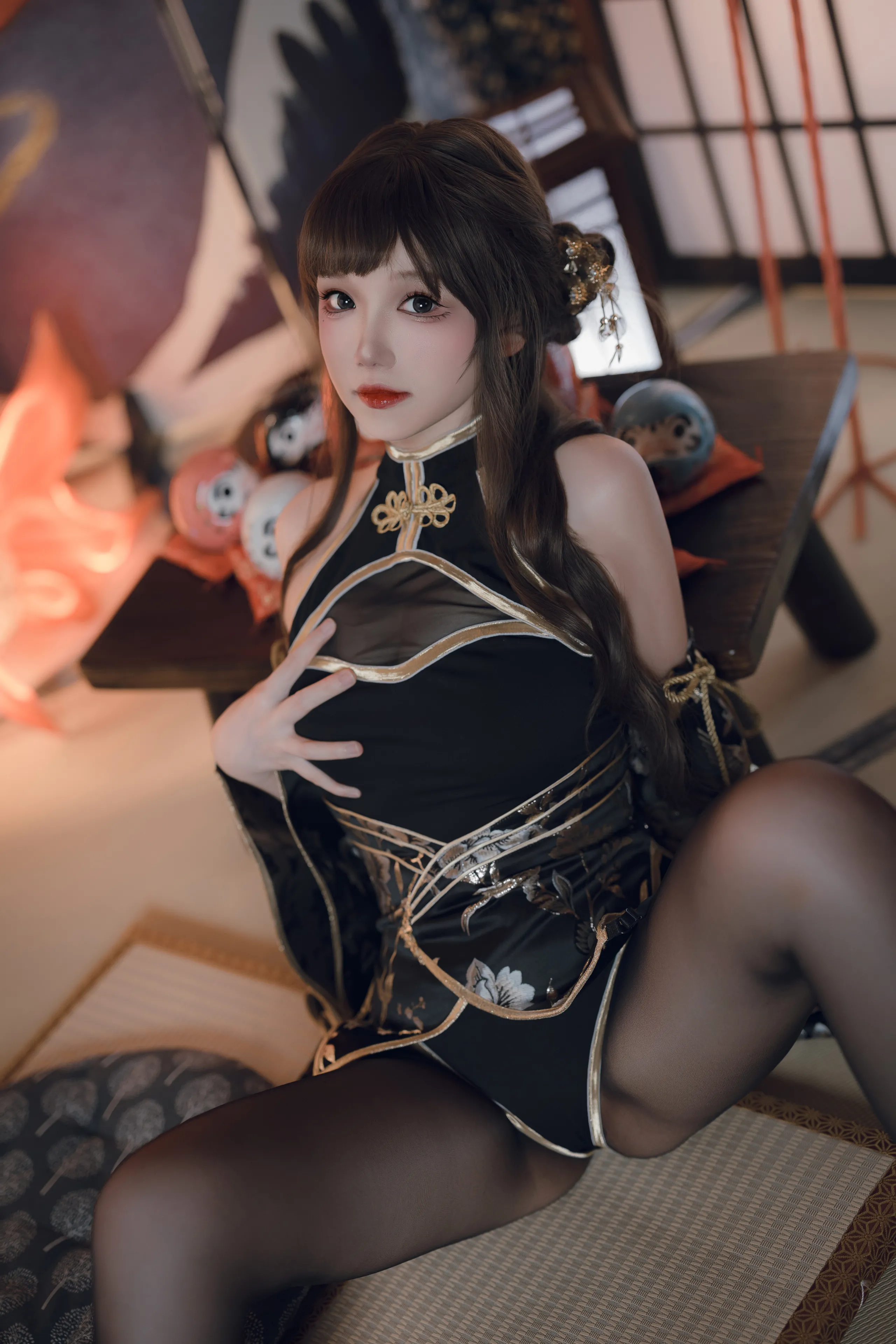 Coser@Xueqing Astra No.53 Cành vàng và Lá Ngọc