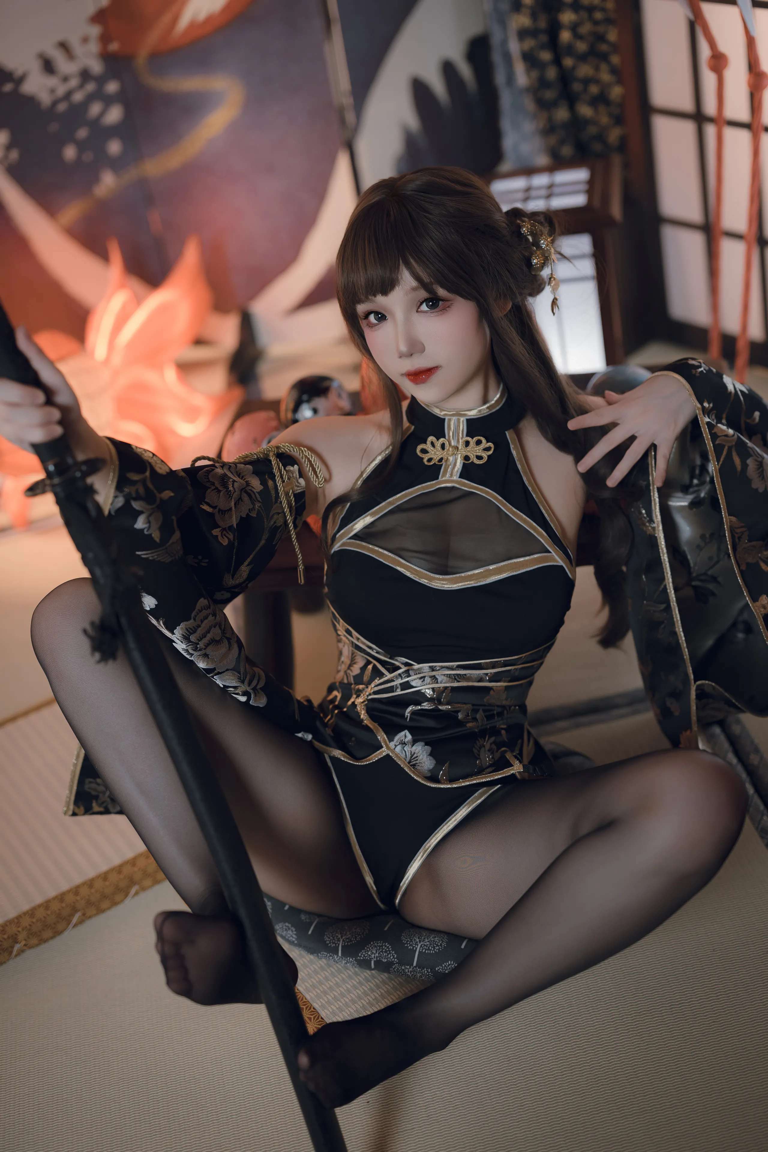 Coser@Xueqing Astra No.53 Cành vàng và Lá Ngọc