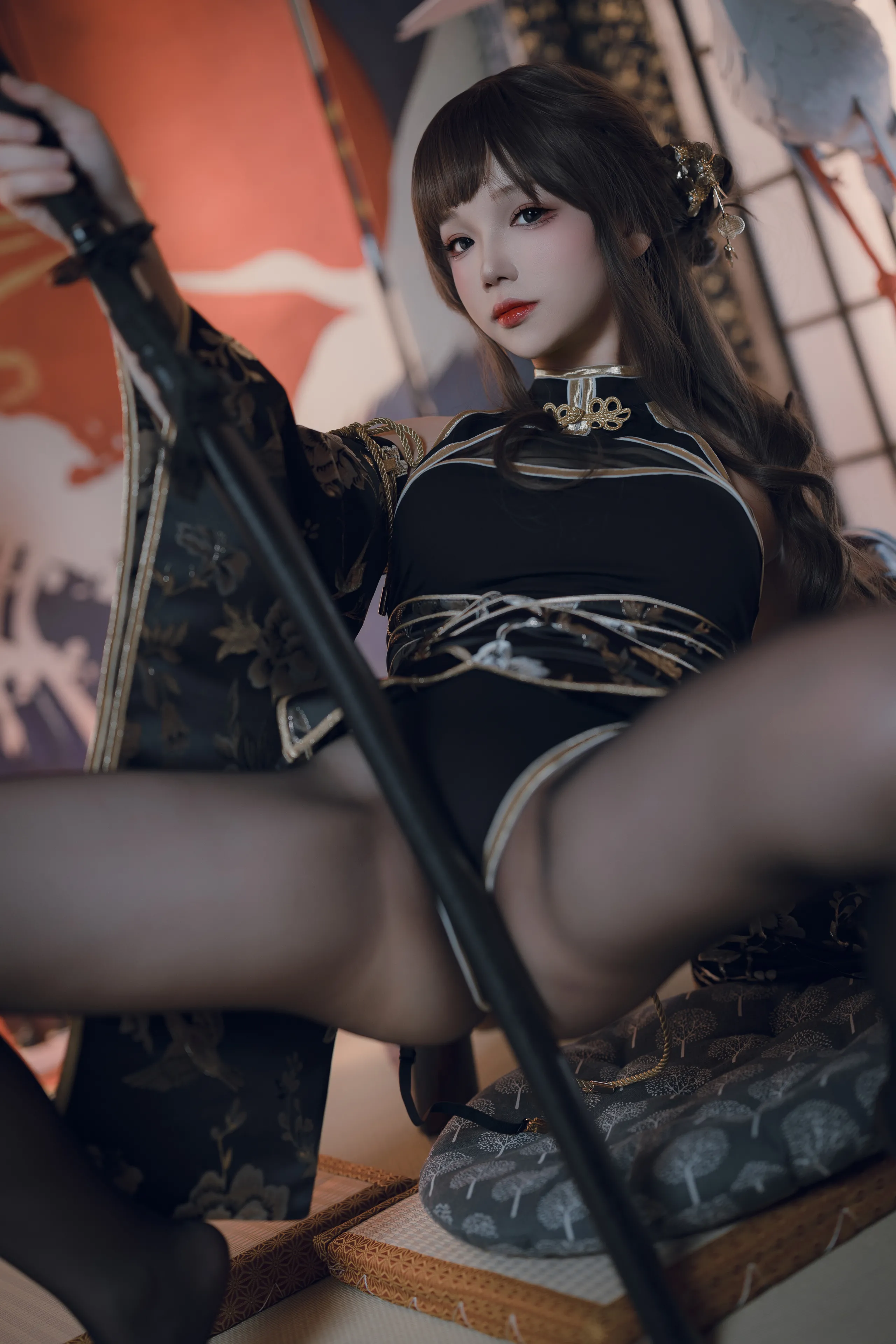 Coser@Xueqing Astra No.53 Cành vàng và Lá Ngọc