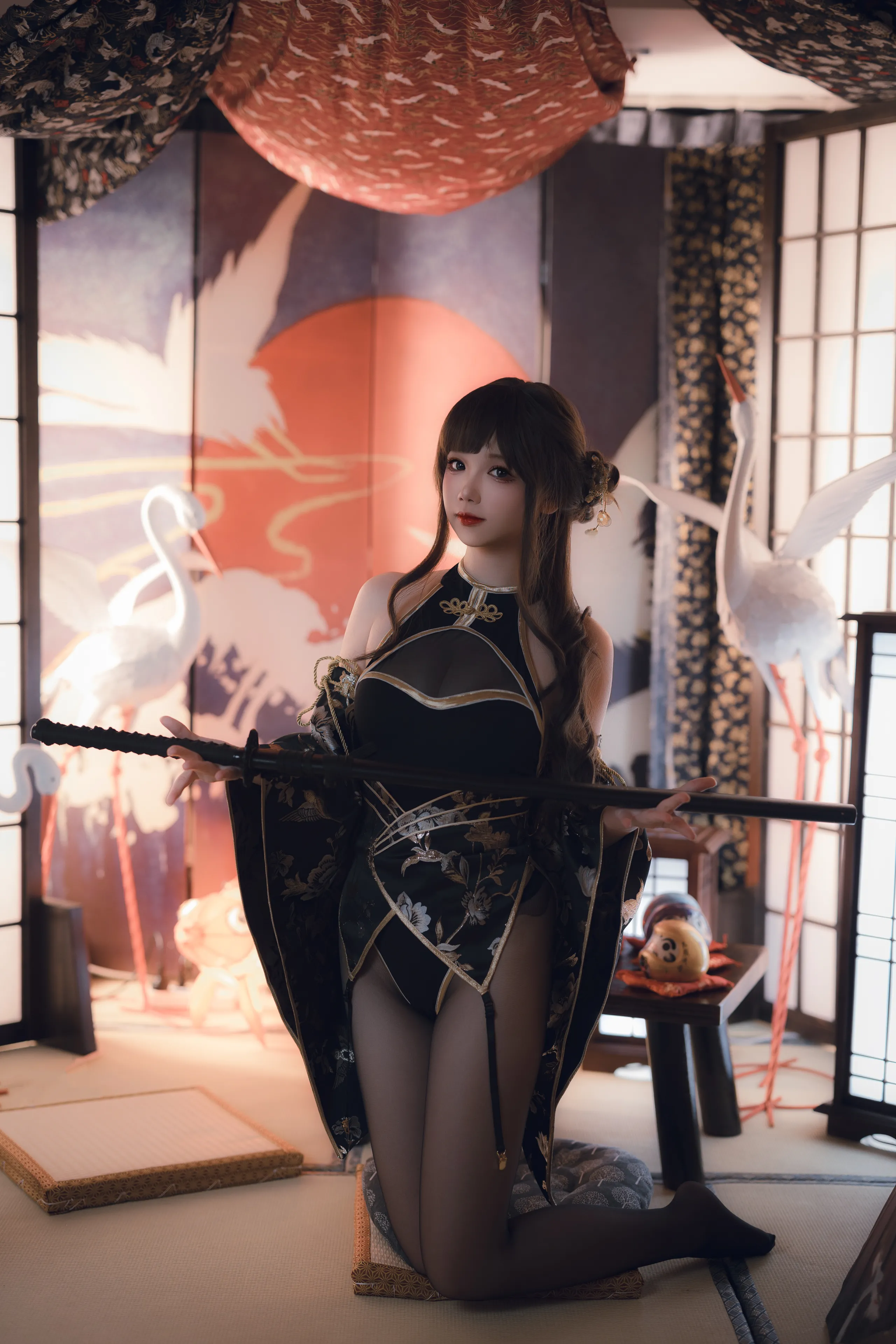 Coser@Xueqing Astra No.53 Cành vàng và Lá Ngọc