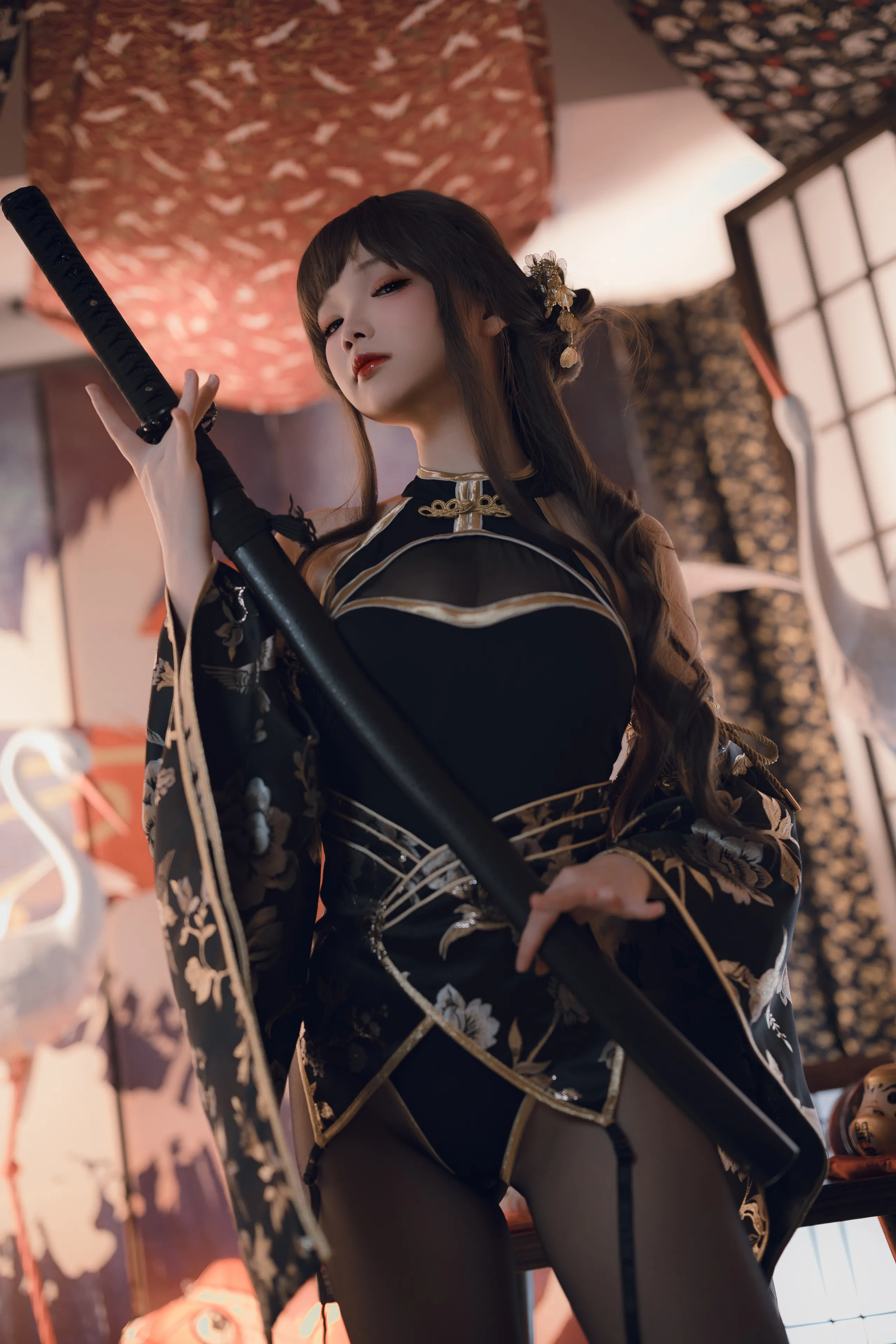 Coser@Xueqing Astra No.53 Cành vàng và Lá Ngọc