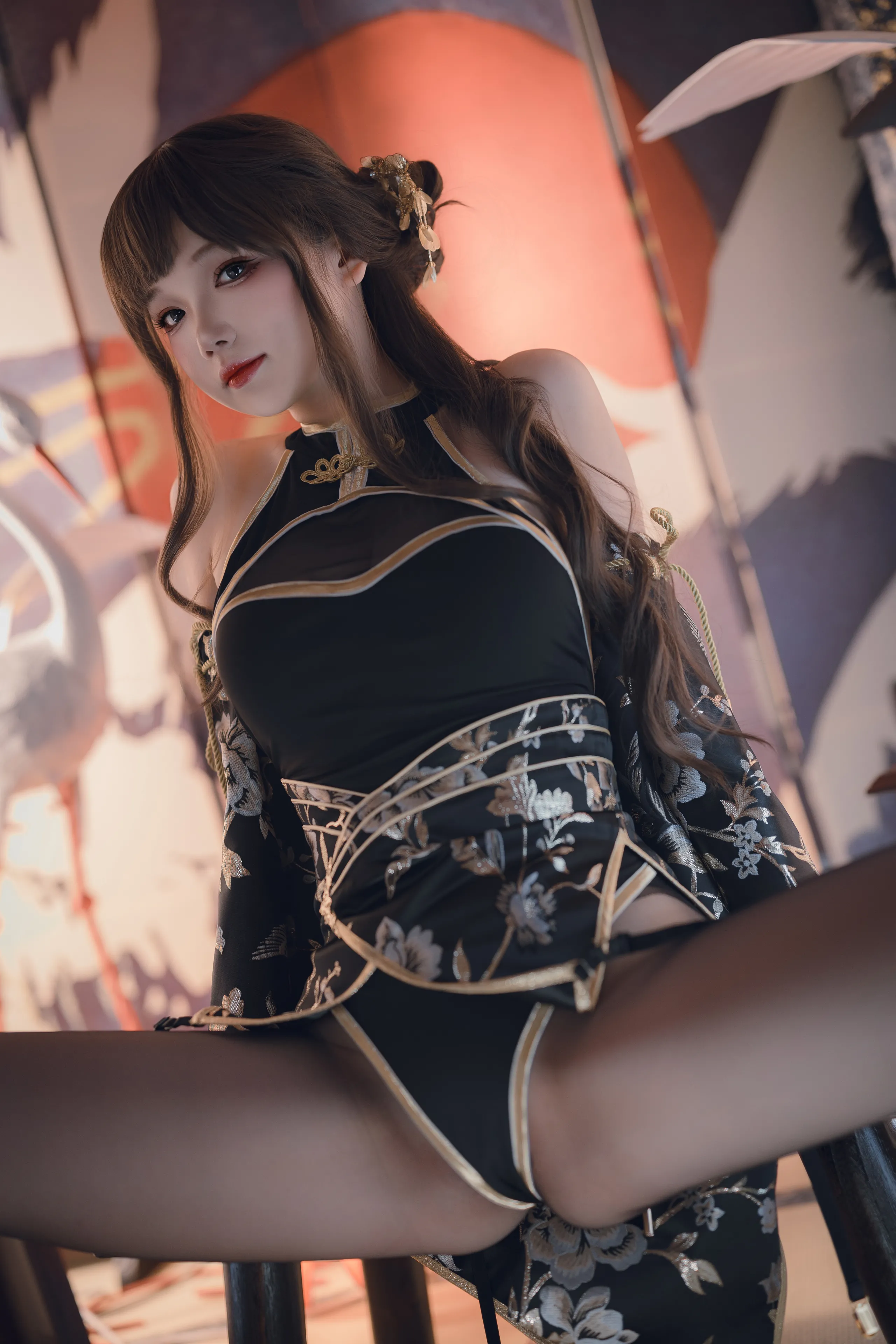Coser@Xueqing Astra No.53 Cành vàng và Lá Ngọc