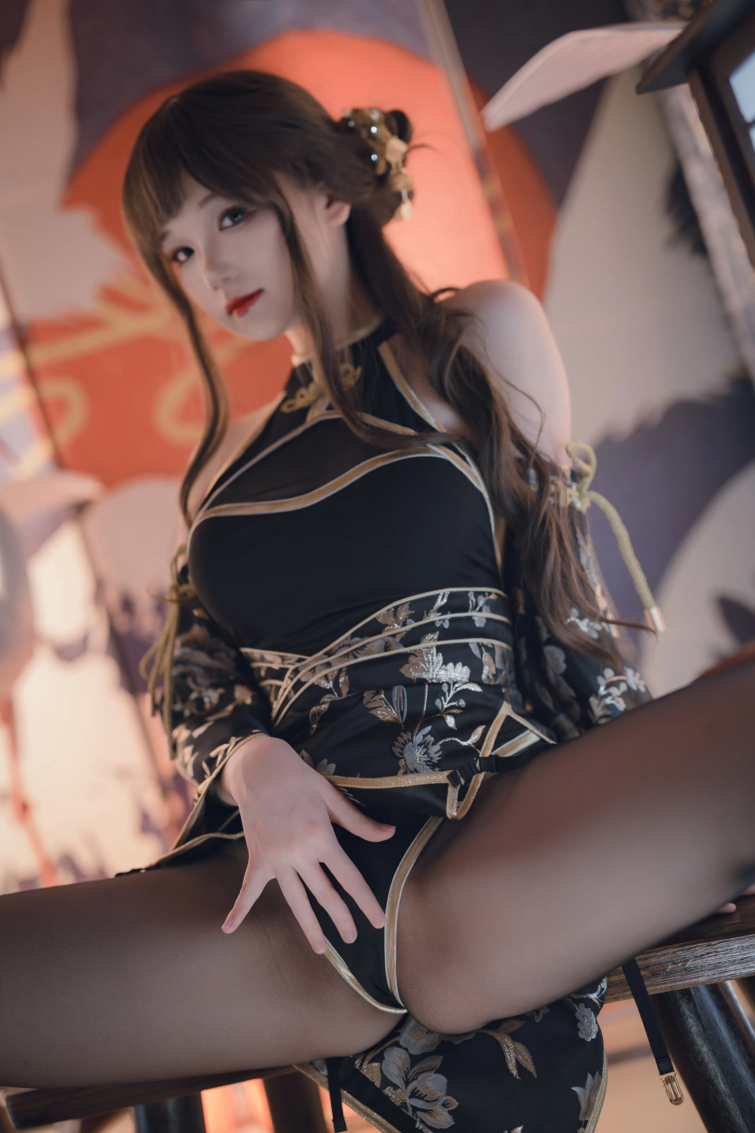 Coser@Xueqing Astra No.53 Cành vàng và Lá Ngọc