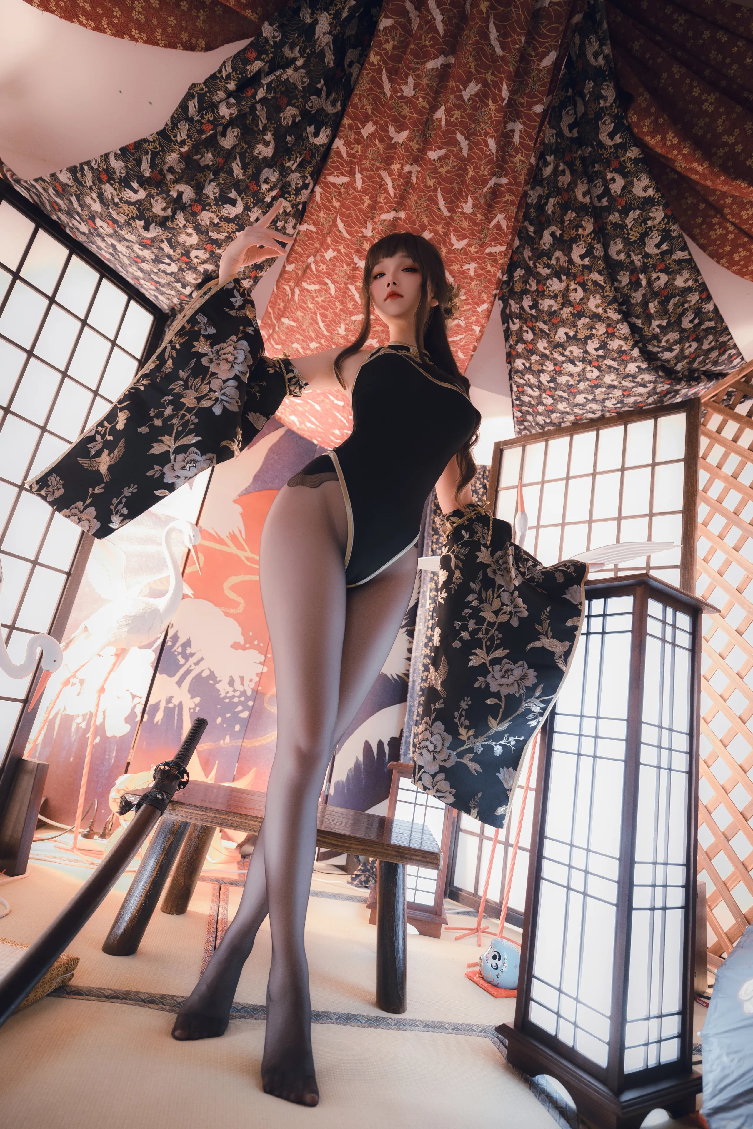 Coser@Xueqing Astra No.53 Cành vàng và Lá Ngọc