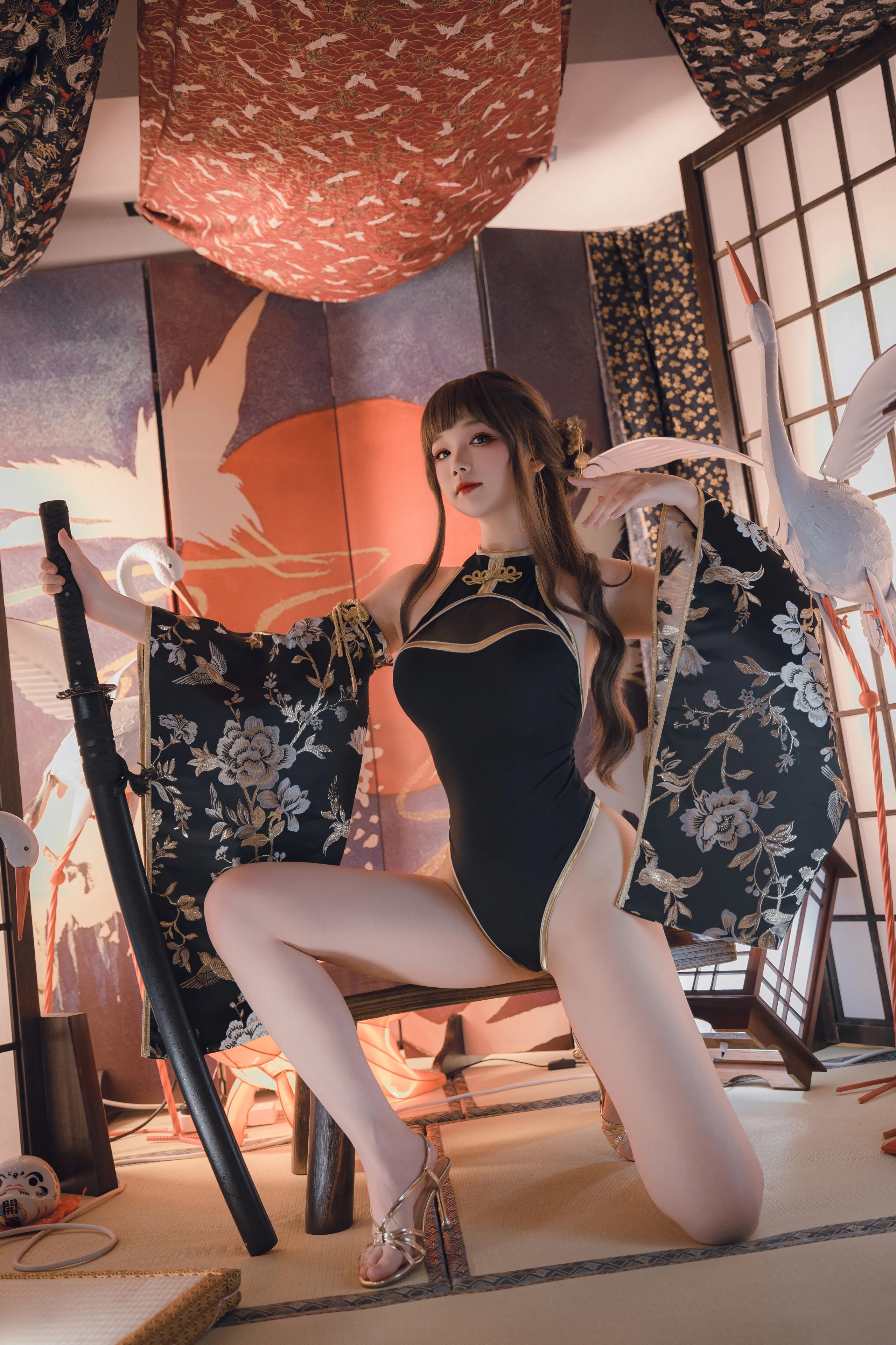 Coser@Xueqing Astra No.53 Cành vàng và Lá Ngọc