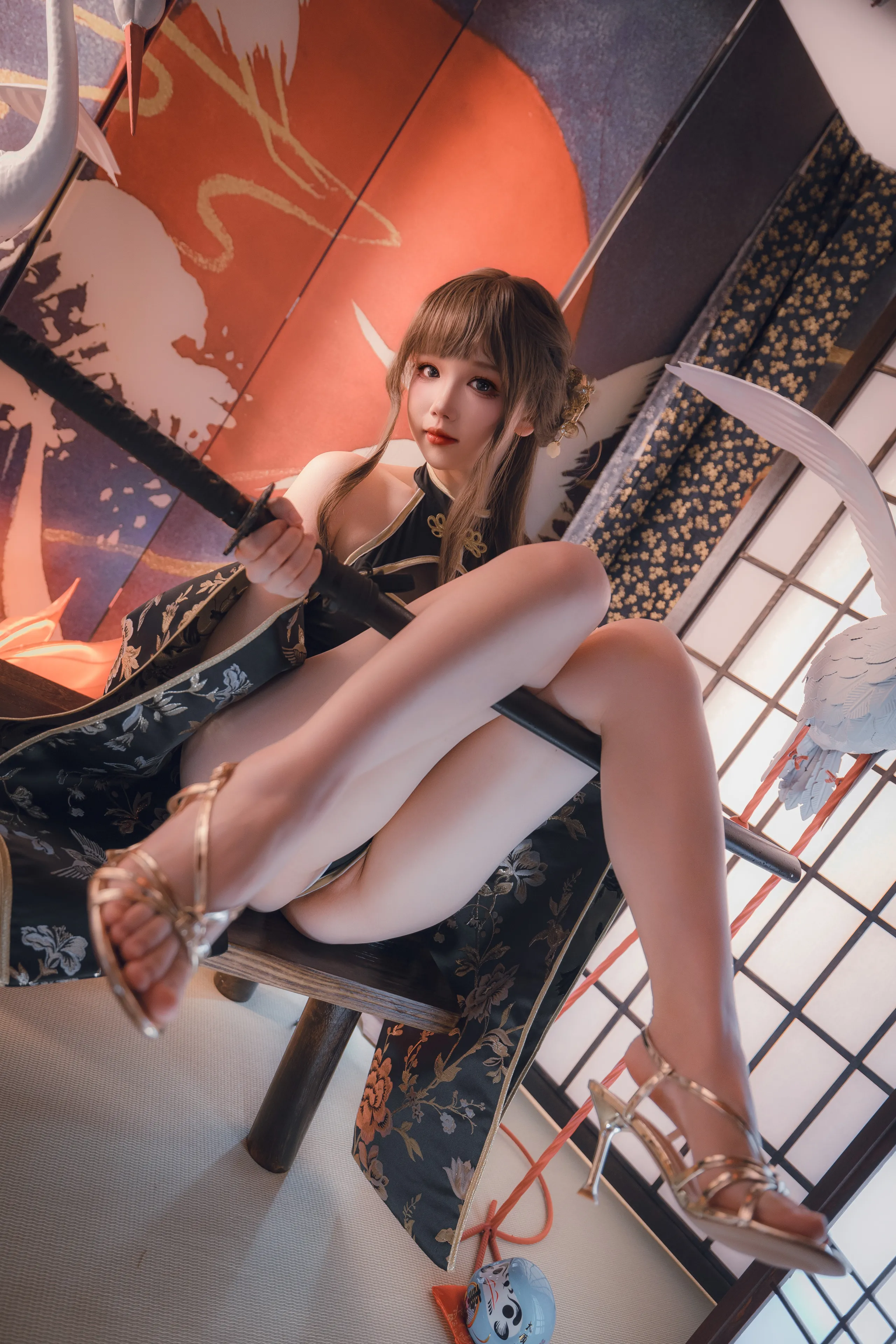 Coser@Xueqing Astra No.53 Cành vàng và Lá Ngọc