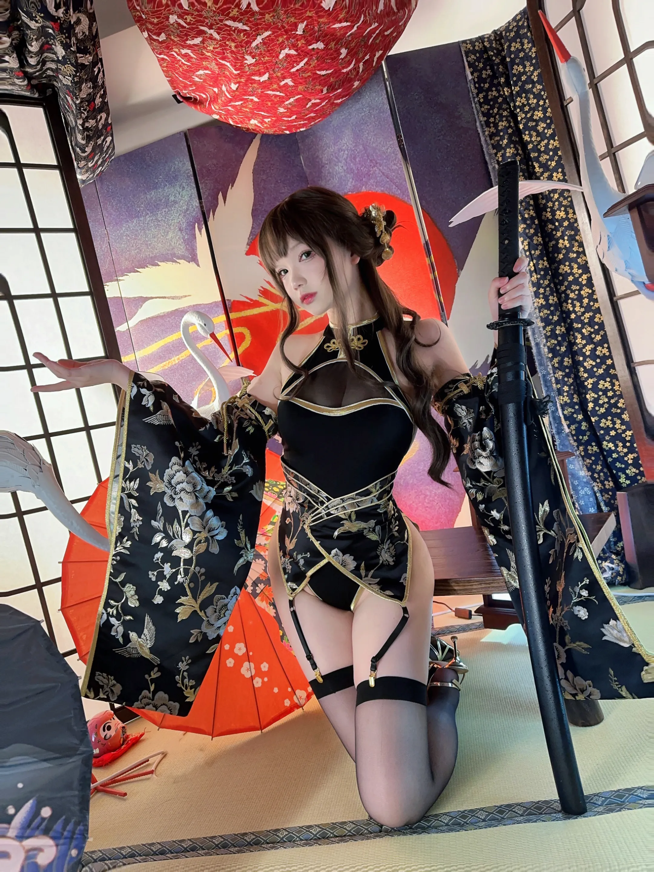 Coser@Xueqing Astra No.53 Cành vàng và Lá Ngọc