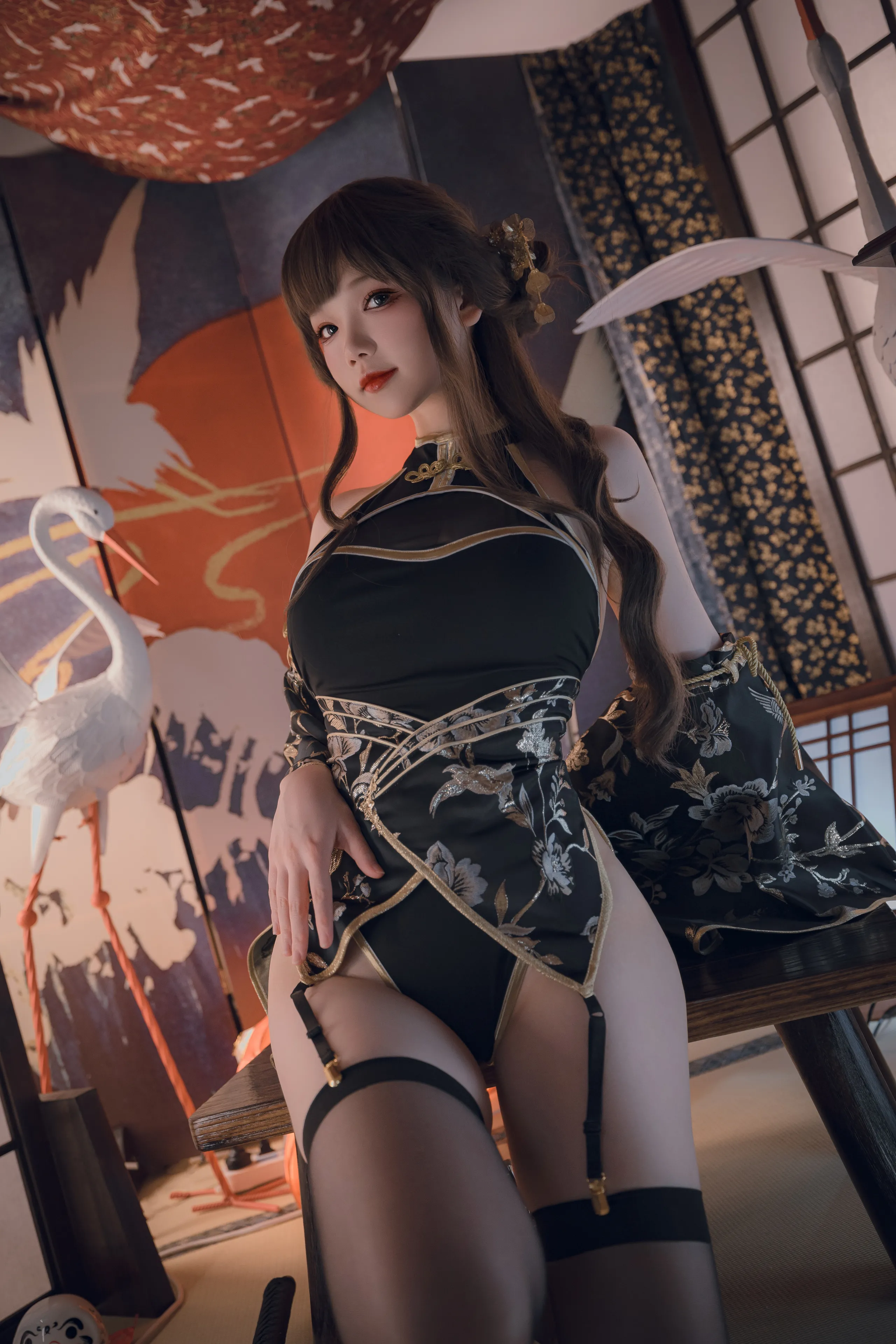 Coser@Xueqing Astra No.53 Cành vàng và Lá Ngọc
