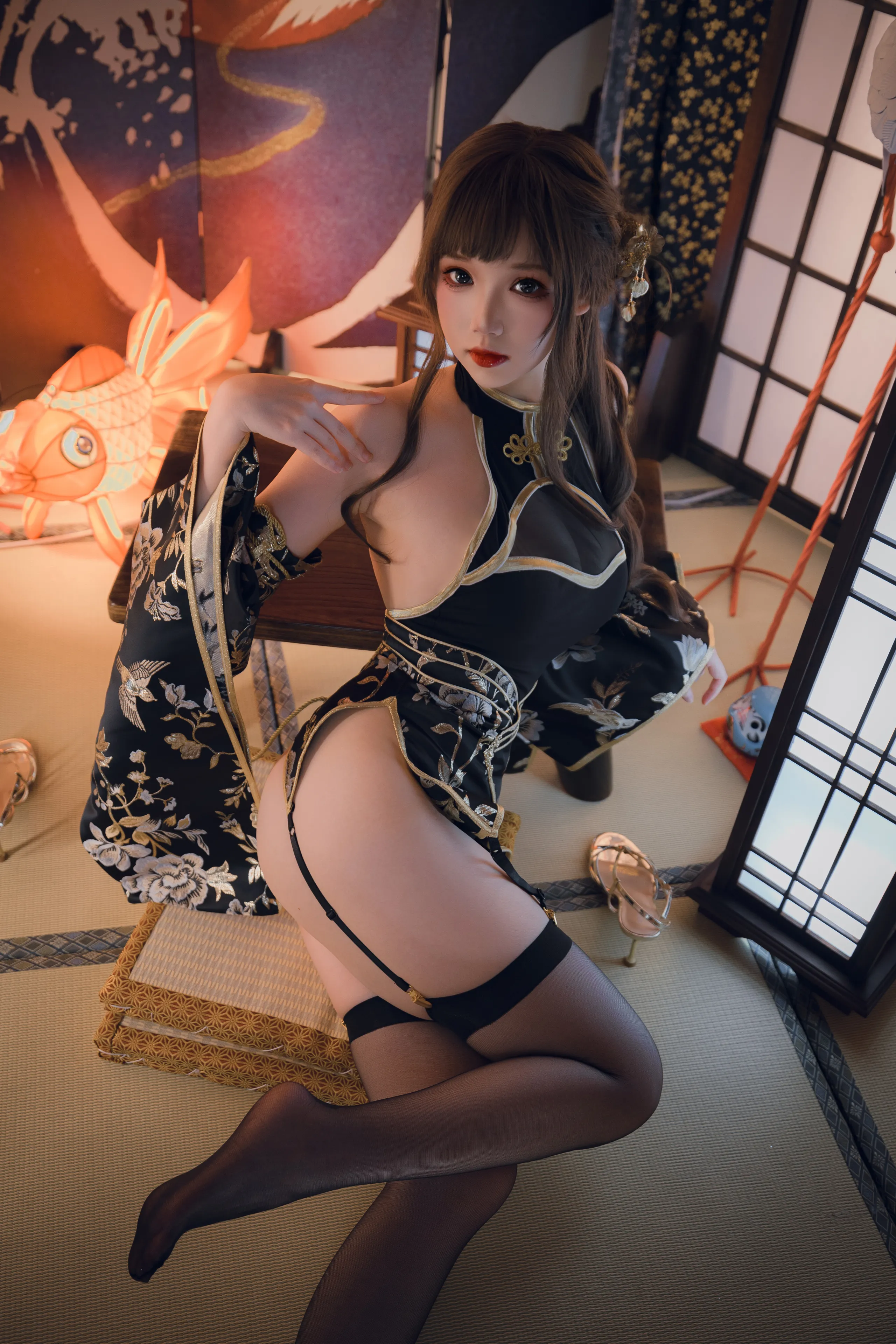 Coser@Xueqing Astra No.53 Cành vàng và Lá Ngọc